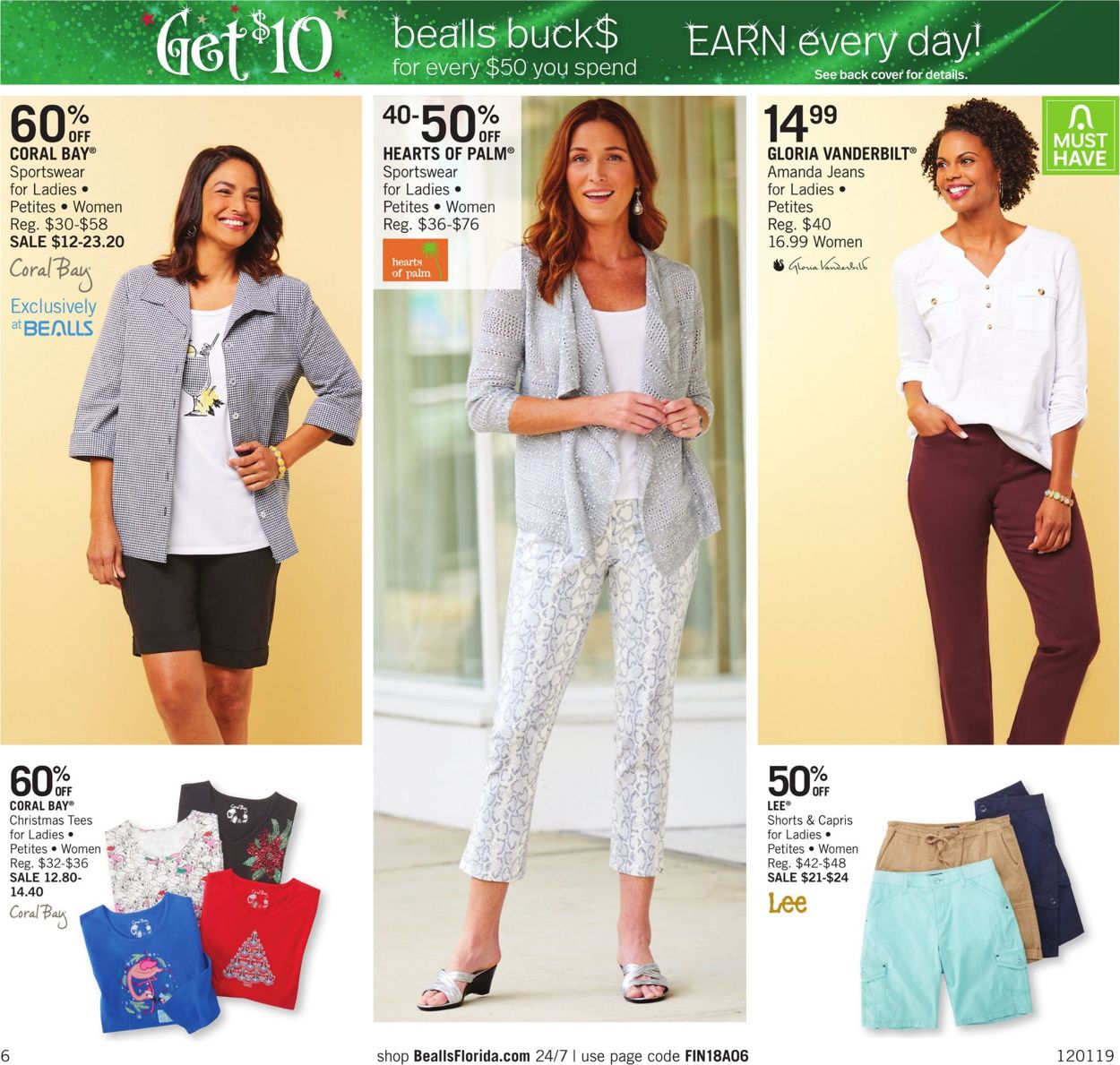 Catalogue Bealls Florida - Cyber Week 2019 from 12/01/2019