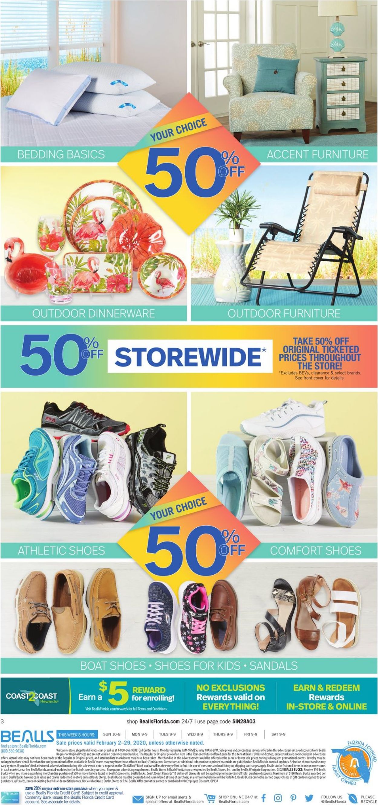 Catalogue Bealls Florida from 02/02/2020