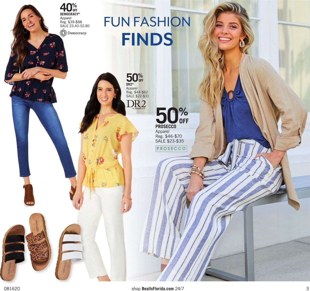 Catalogue Bealls Florida from 08/16/2020