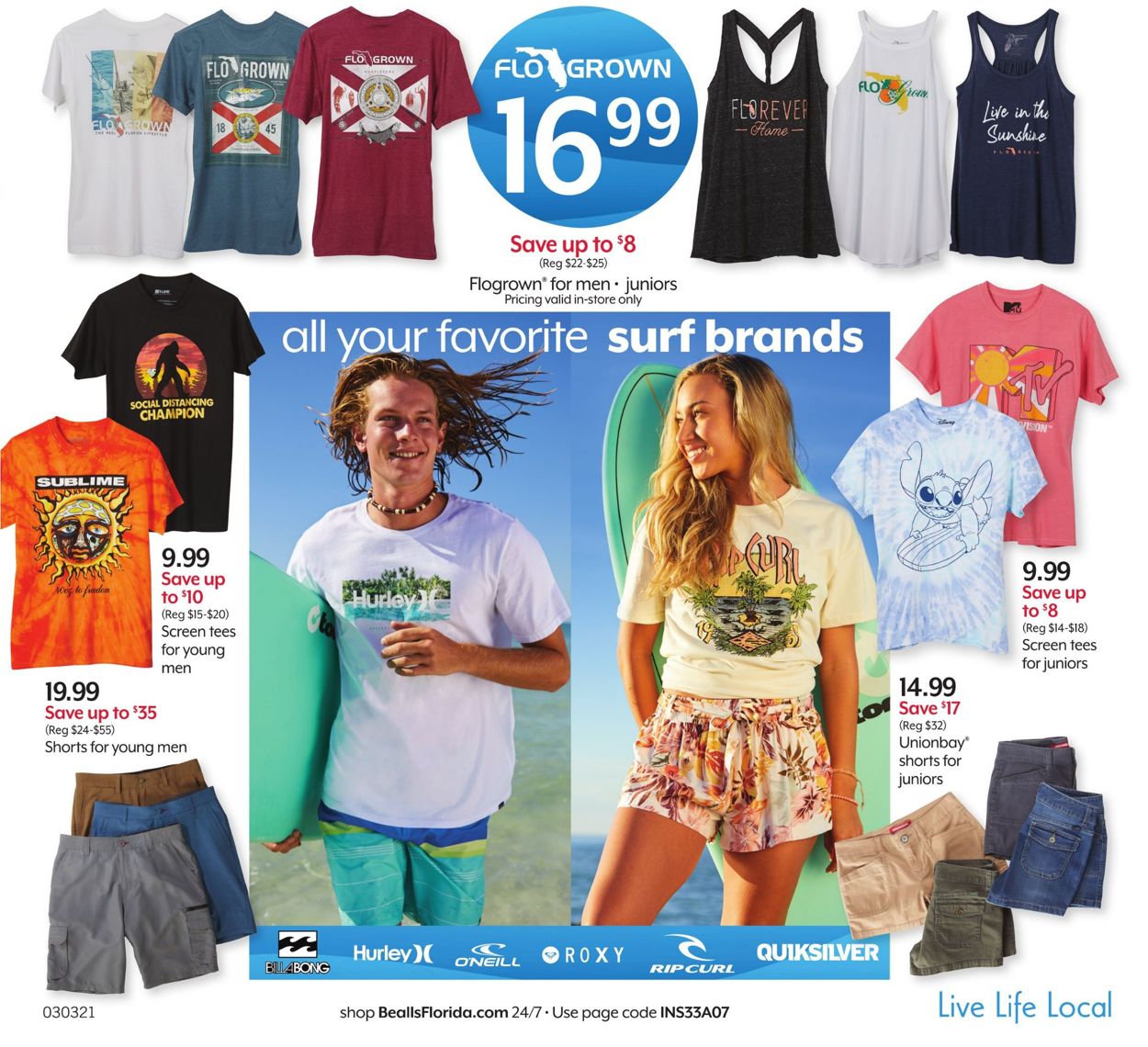 Catalogue Bealls Florida from 03/03/2021