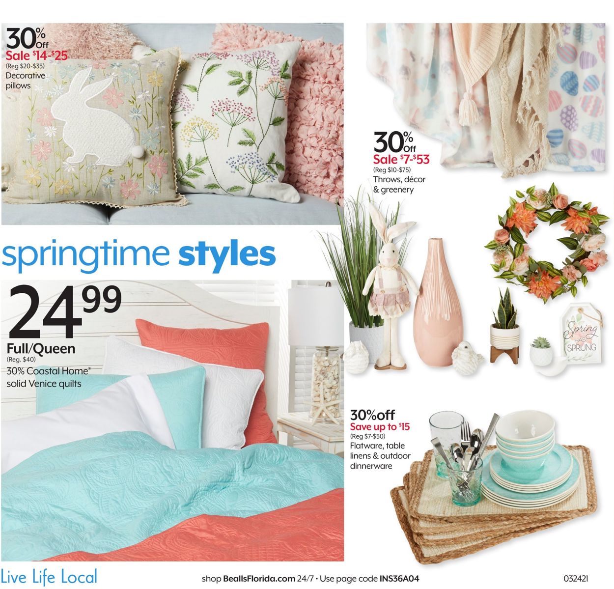 Catalogue Bealls Florida - Easter 2021 from 03/24/2021