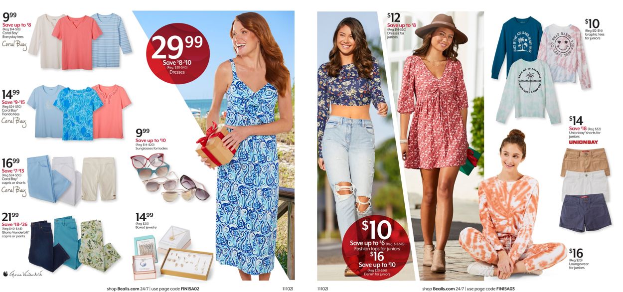 Catalogue Bealls Florida from 11/10/2021