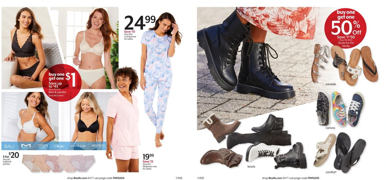 Catalogue Bealls Florida from 11/10/2021