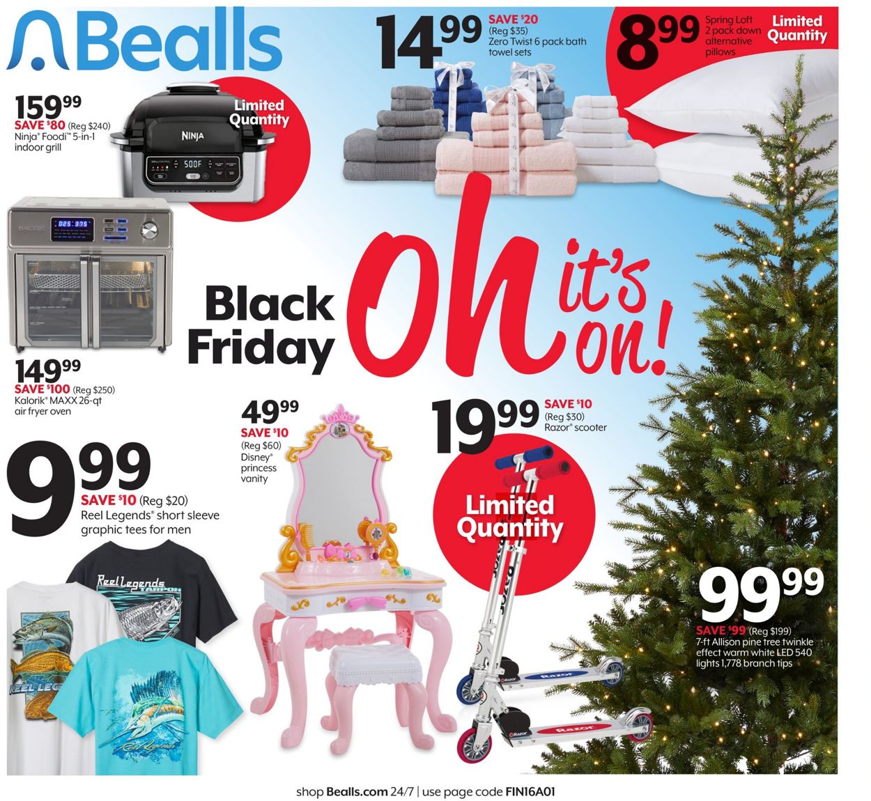 Catalogue Bealls Florida BLACK FRIDAY 2021 from 11/17/2021