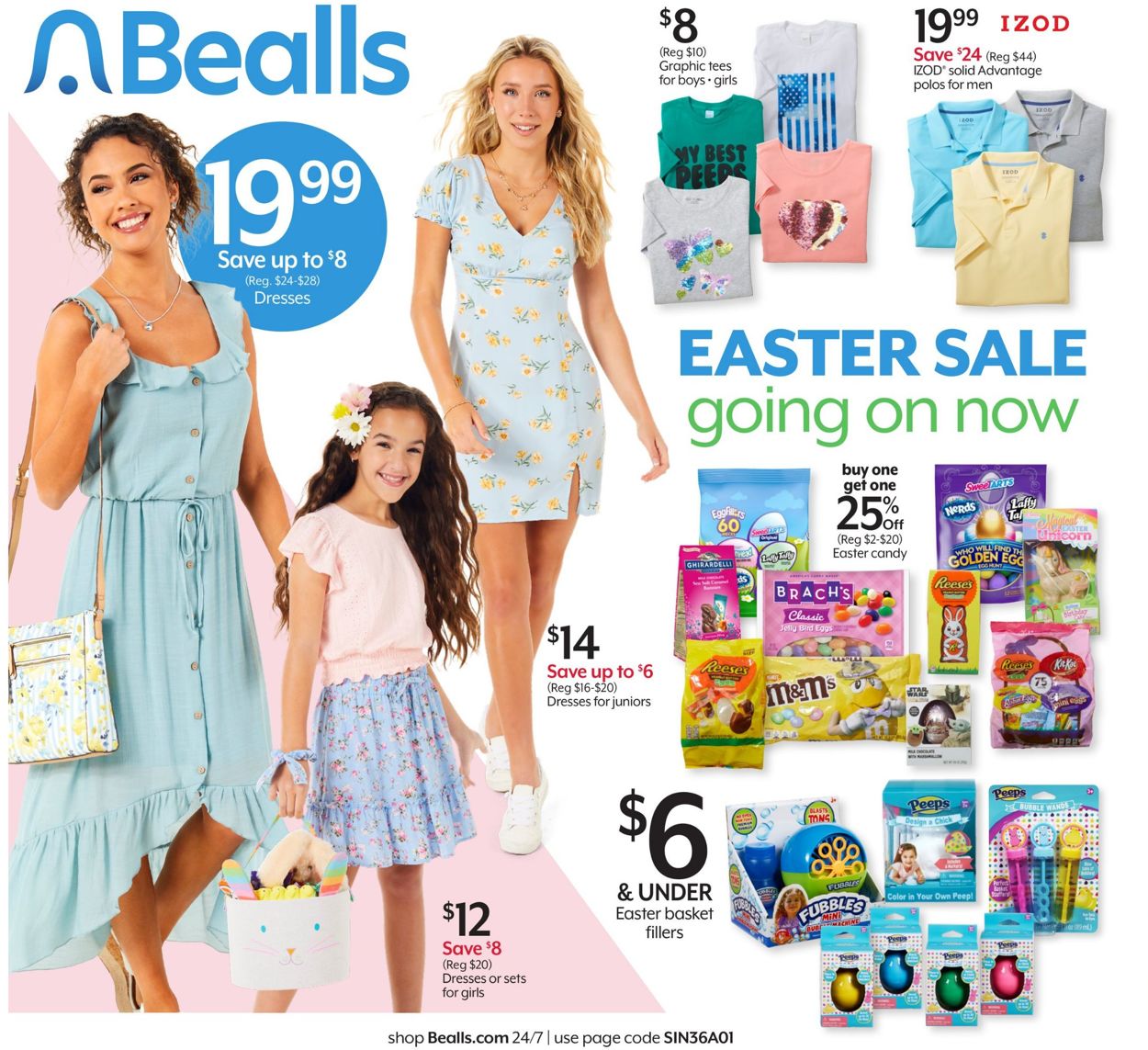 Catalogue Bealls Florida EASTER 2022 from 04/06/2022