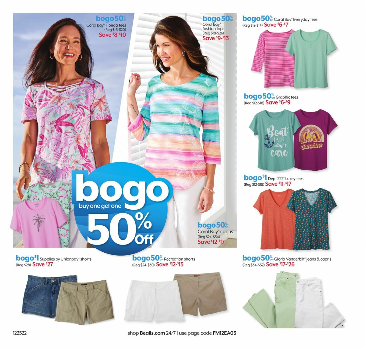 Catalogue Bealls Florida from 12/25/2022