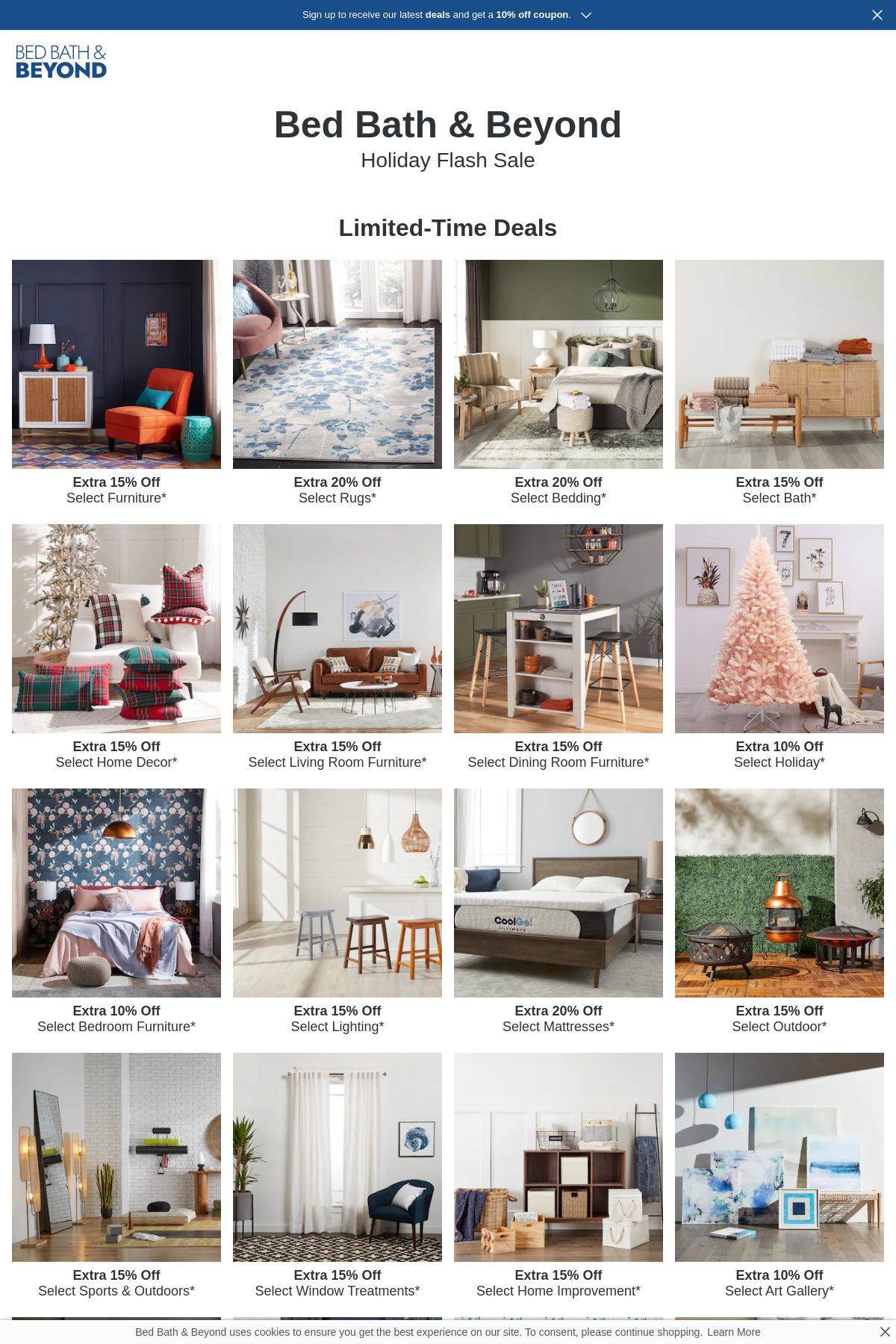 Catalogue Bed Bath and Beyond from 11/11/2024