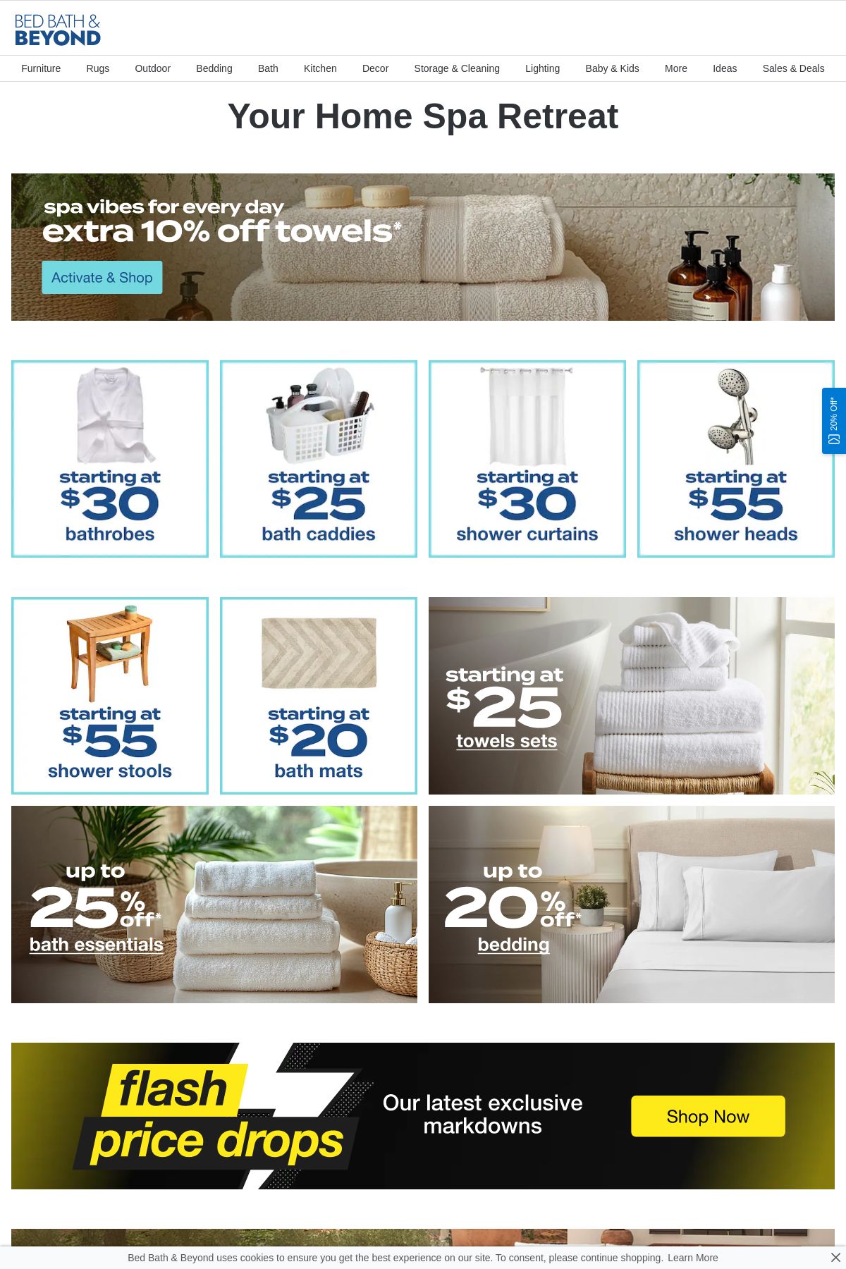 Catalogue Bed Bath and Beyond from 05/05/2025