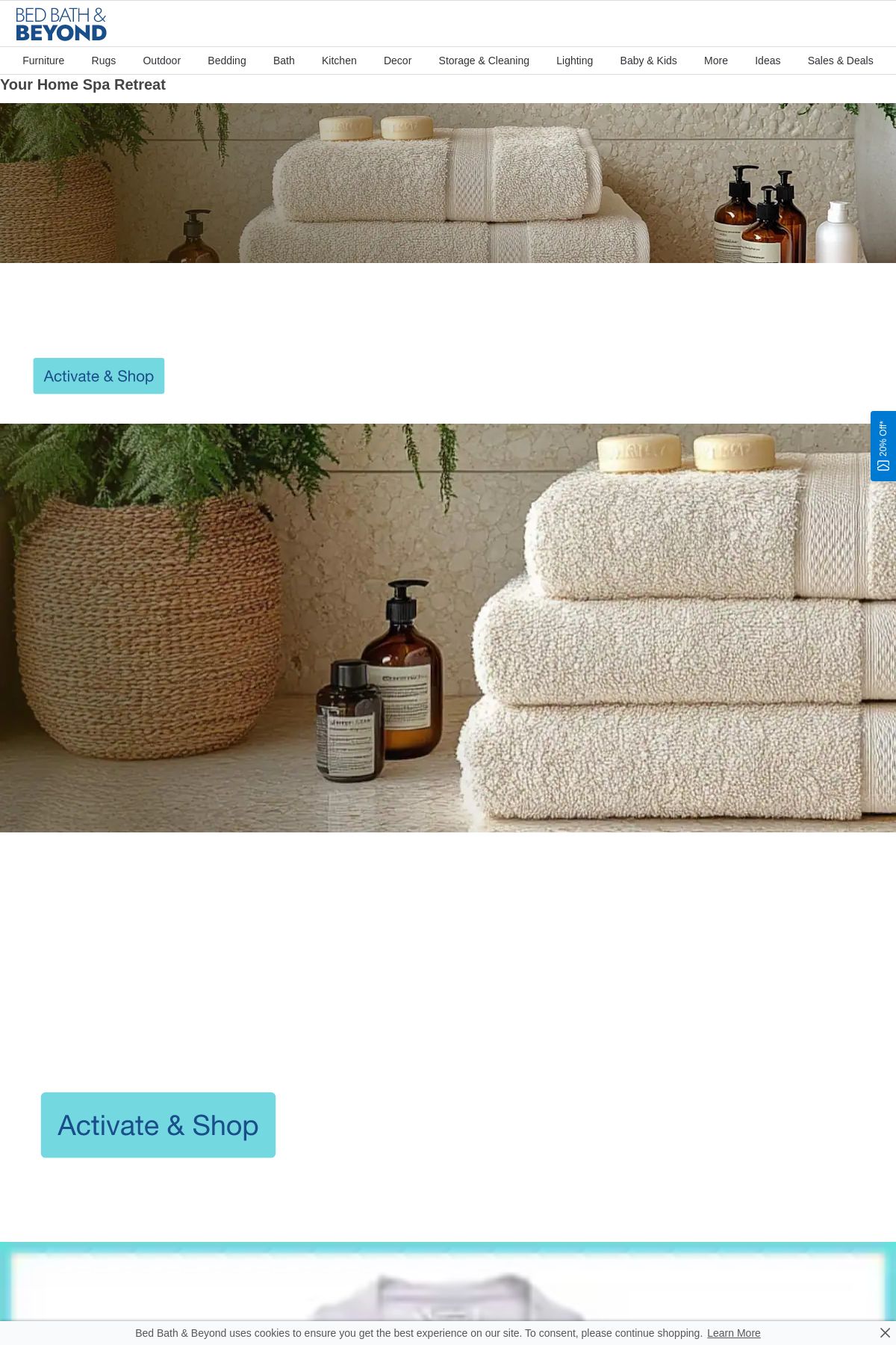 Catalogue Bed Bath and Beyond from 05/12/2025