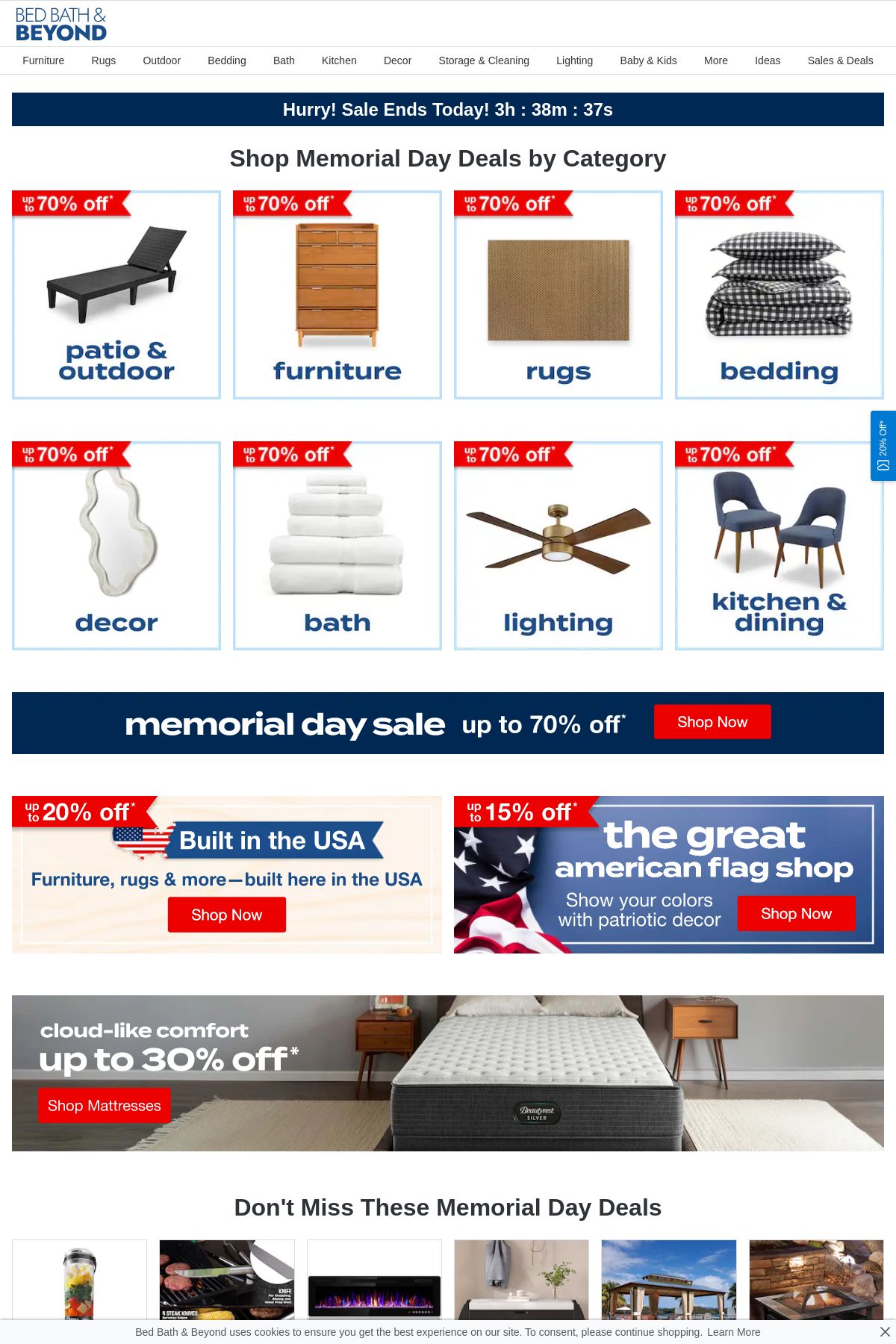 Catalogue Bed Bath and Beyond from 05/26/2025