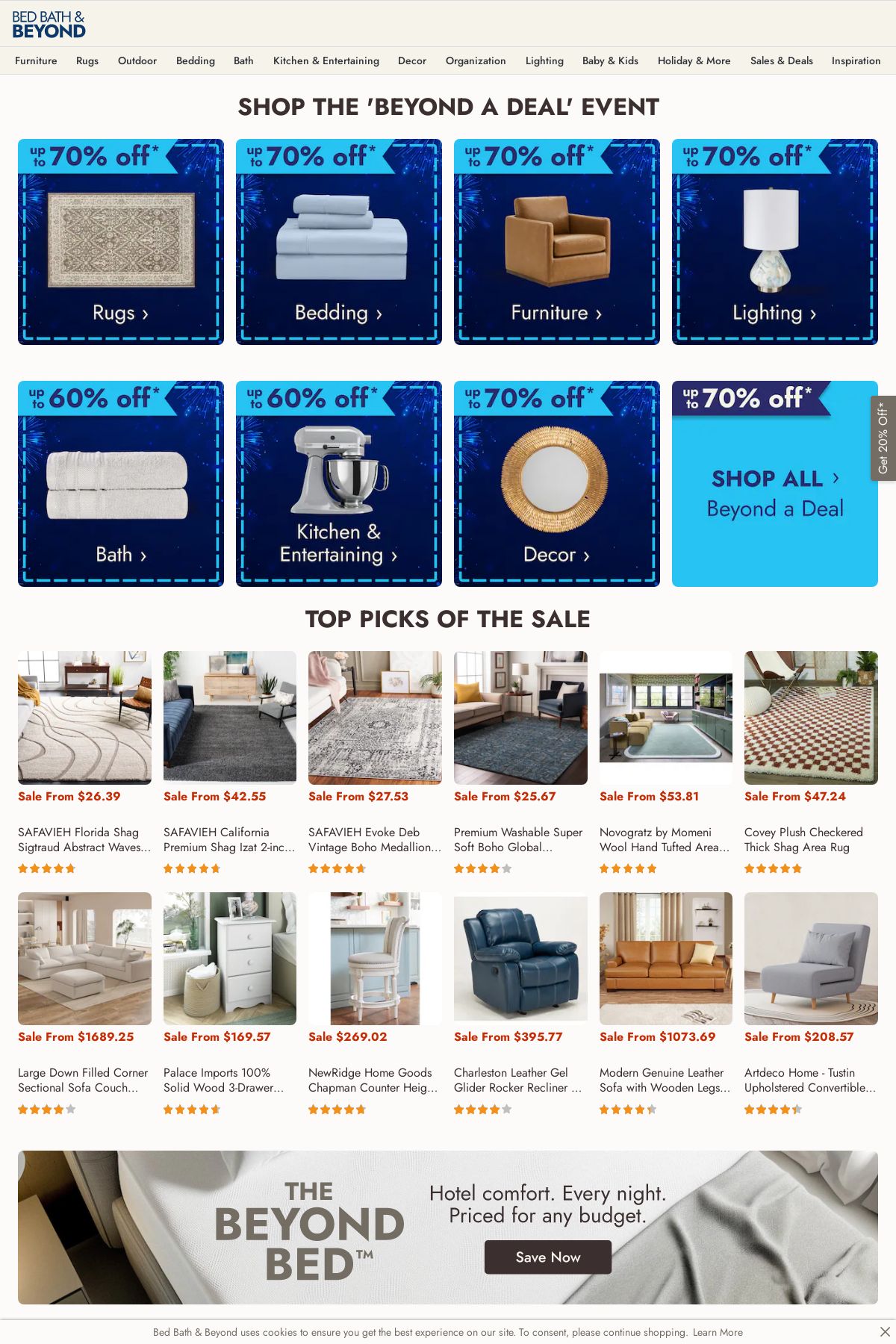 Catalogue Bed Bath and Beyond from 10/27/2025