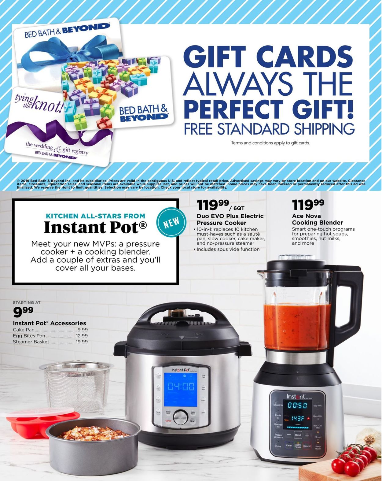 Catalogue Bed Bath and Beyond from 10/14/2019