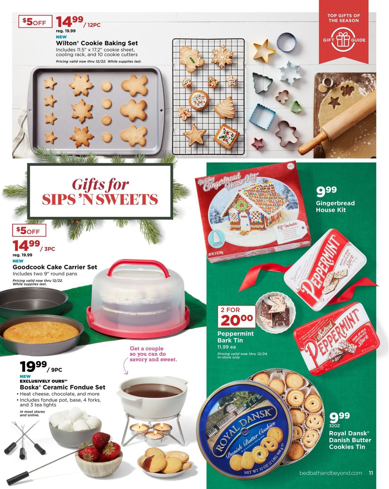 Catalogue Bed Bath and Beyond - Holiday Ad 2019 from 12/01/2019