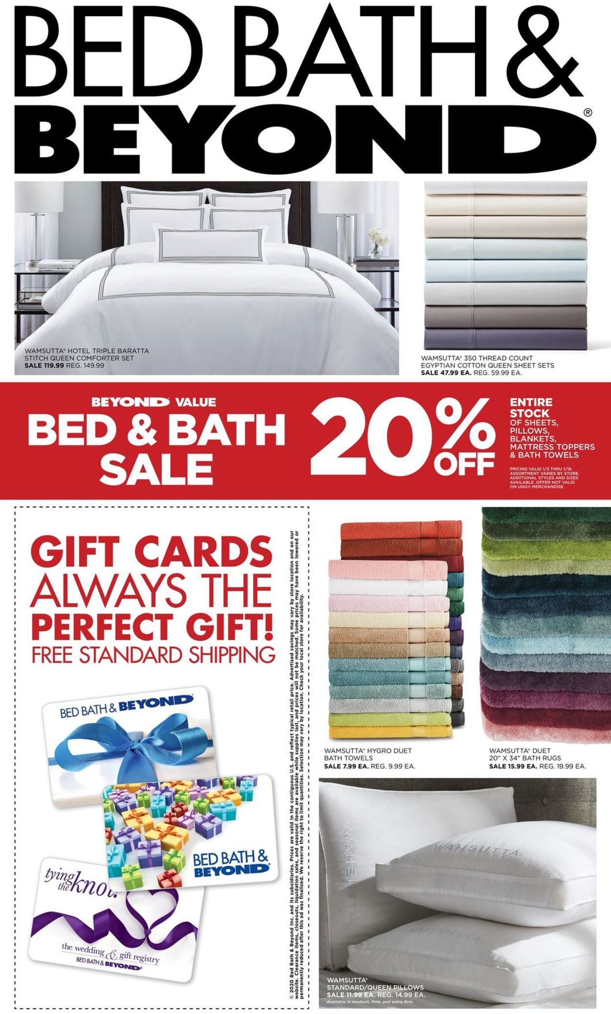 Bed Bath and Beyond Current weekly ad 01/07 02/24/2020