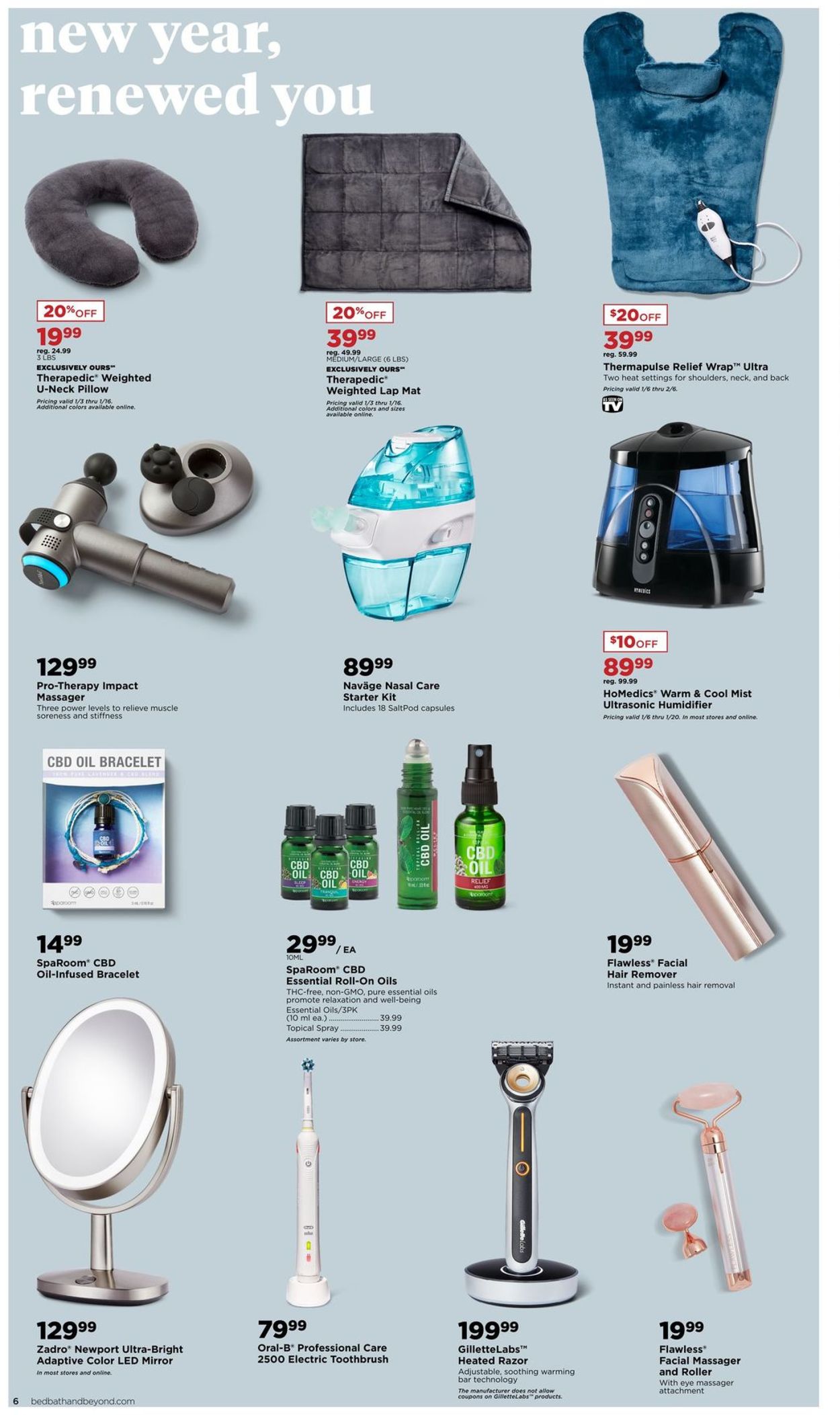Catalogue Bed Bath and Beyond from 01/07/2020