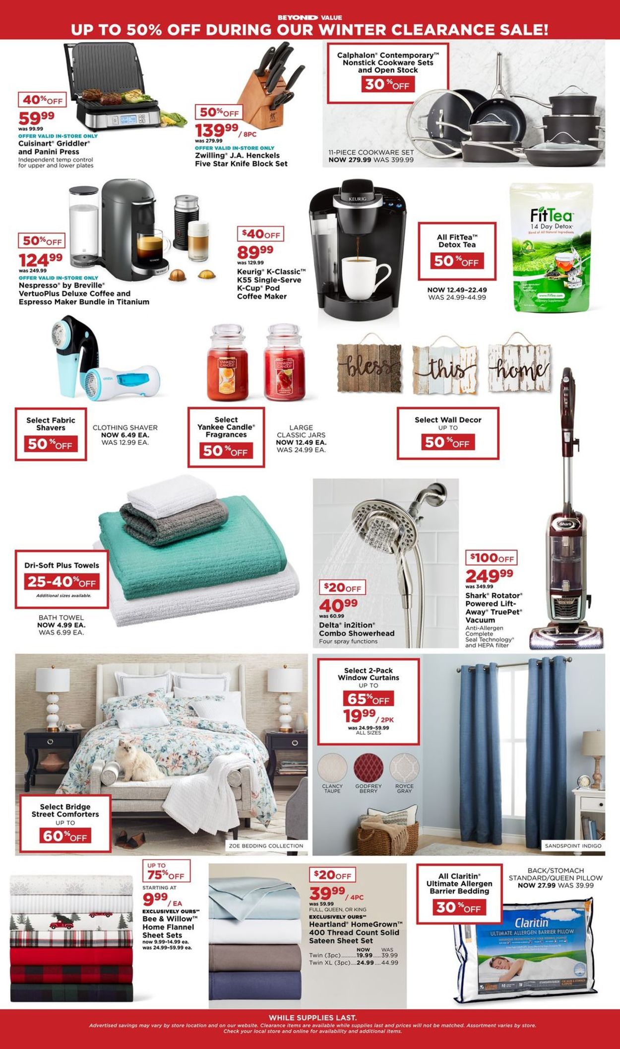 Catalogue Bed Bath and Beyond from 01/07/2020