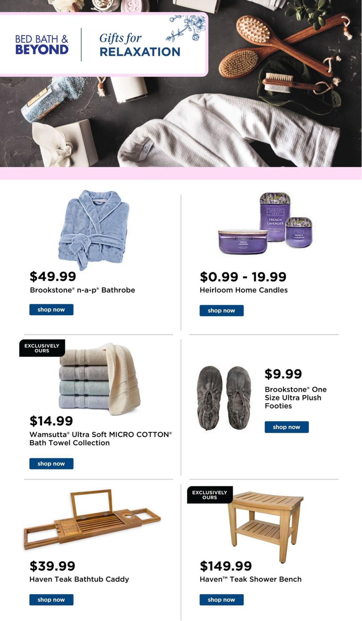 Catalogue Bed Bath and Beyond from 04/24/2020