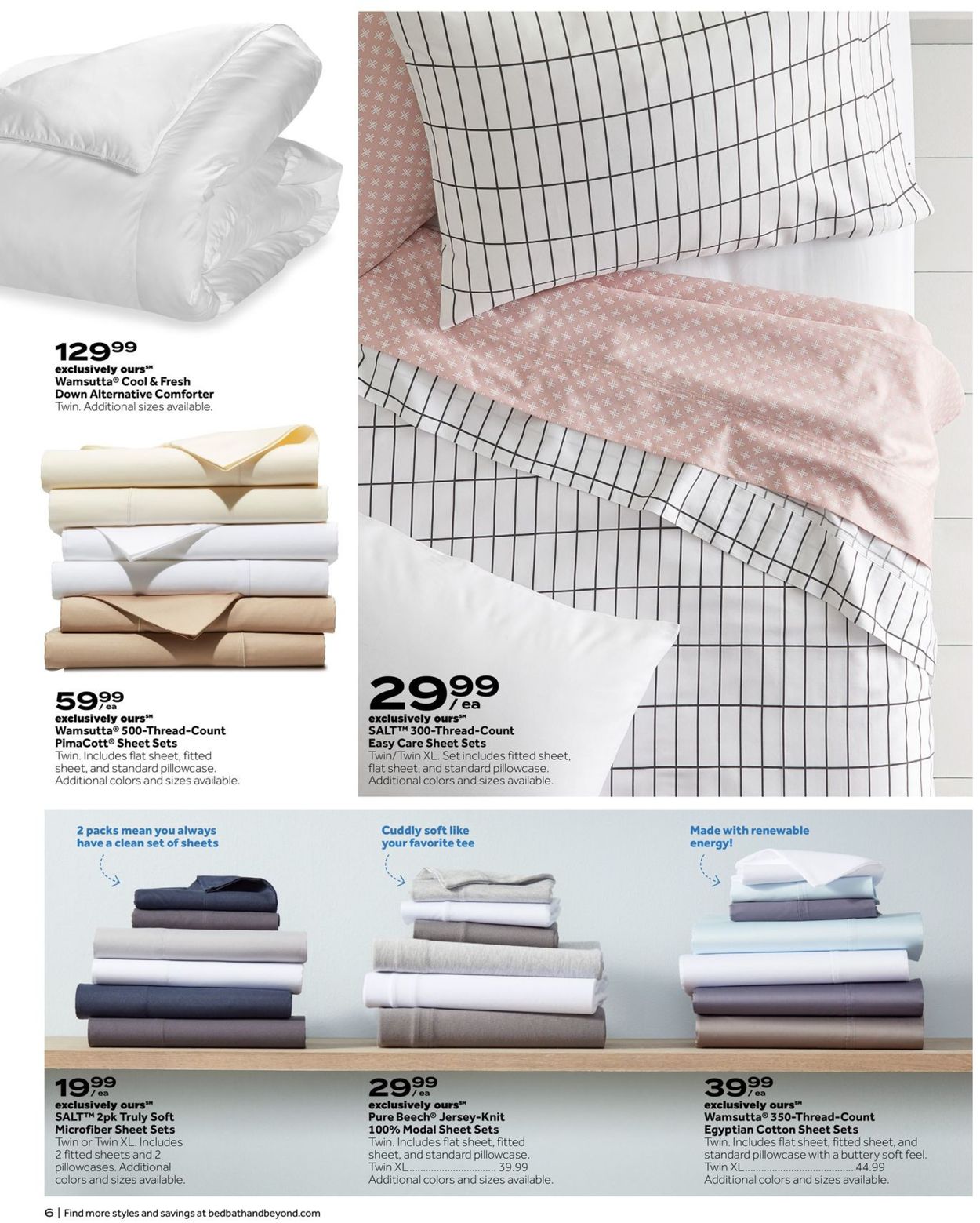 Catalogue Bed Bath and Beyond from 07/07/2020