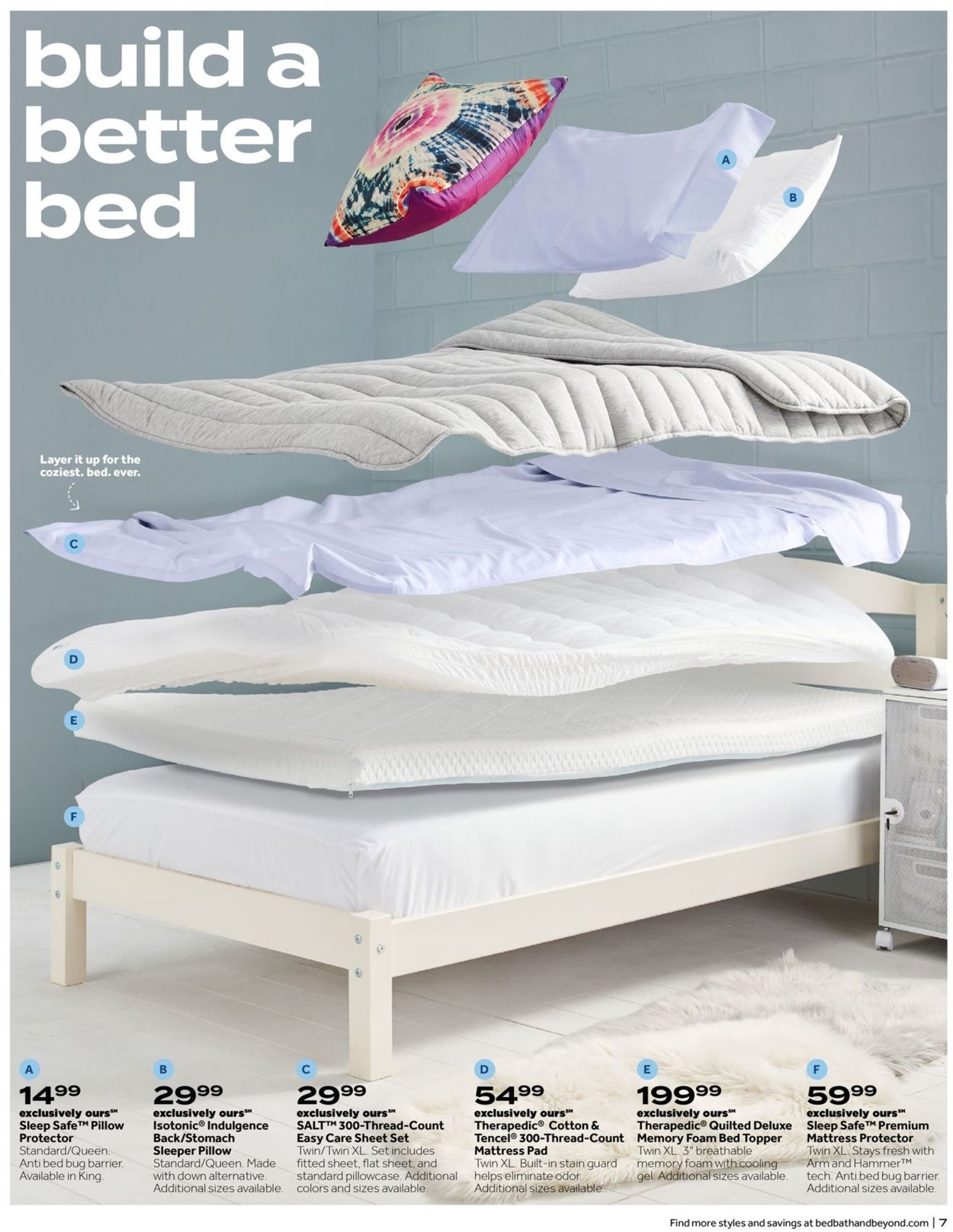 Bed Bath And Beyond Cur Weekly Ad, Bed Bath And Beyond Twin Xl Mattress Protector
