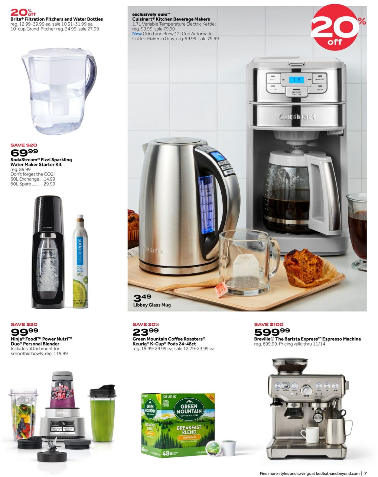 Catalogue Bed Bath and Beyond from 11/02/2020