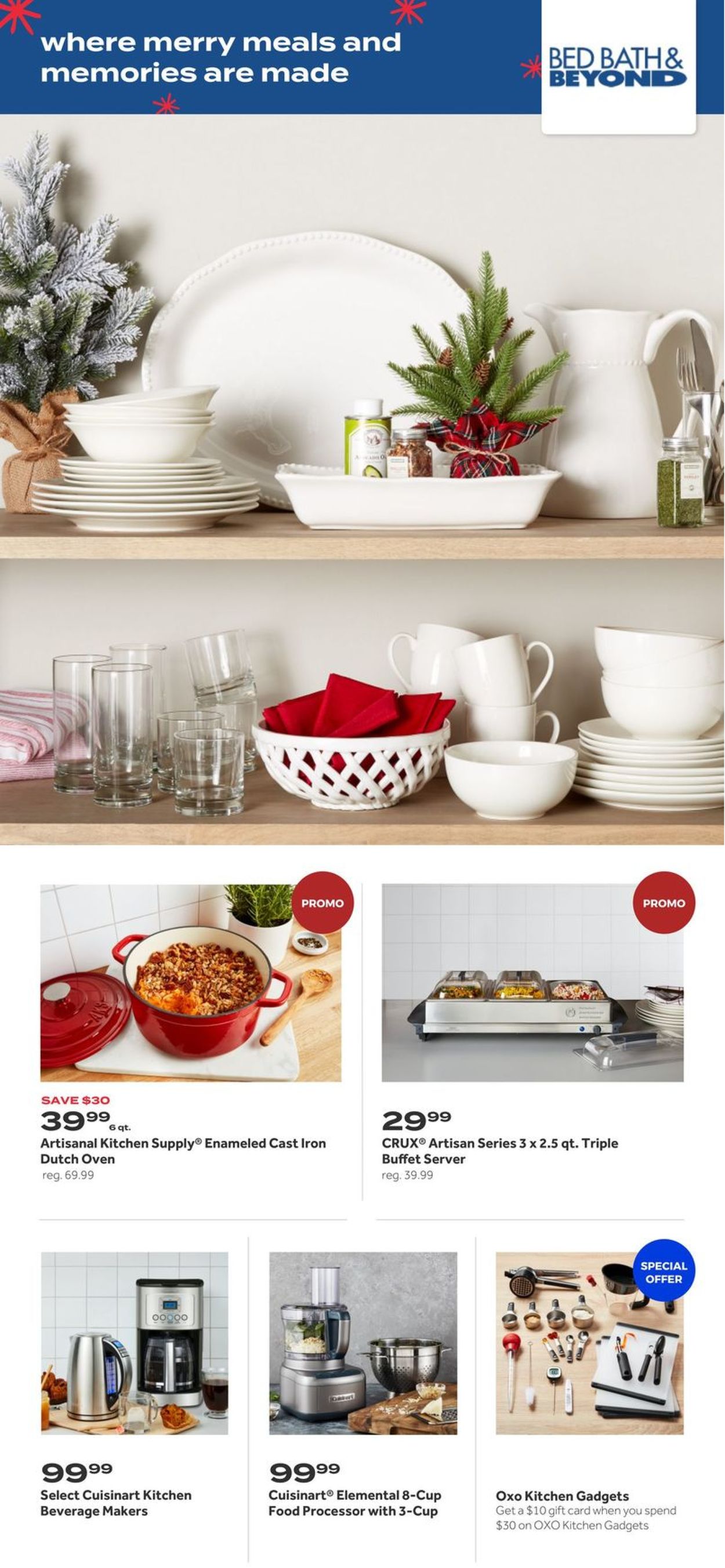 Catalogue Bed Bath and Beyond from 11/01/2020