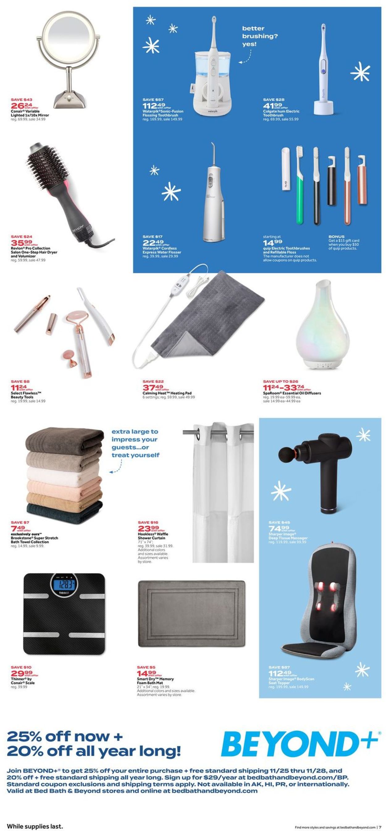 Catalogue Bed Bath and Beyond Black Friday 2020 from 11/26/2020