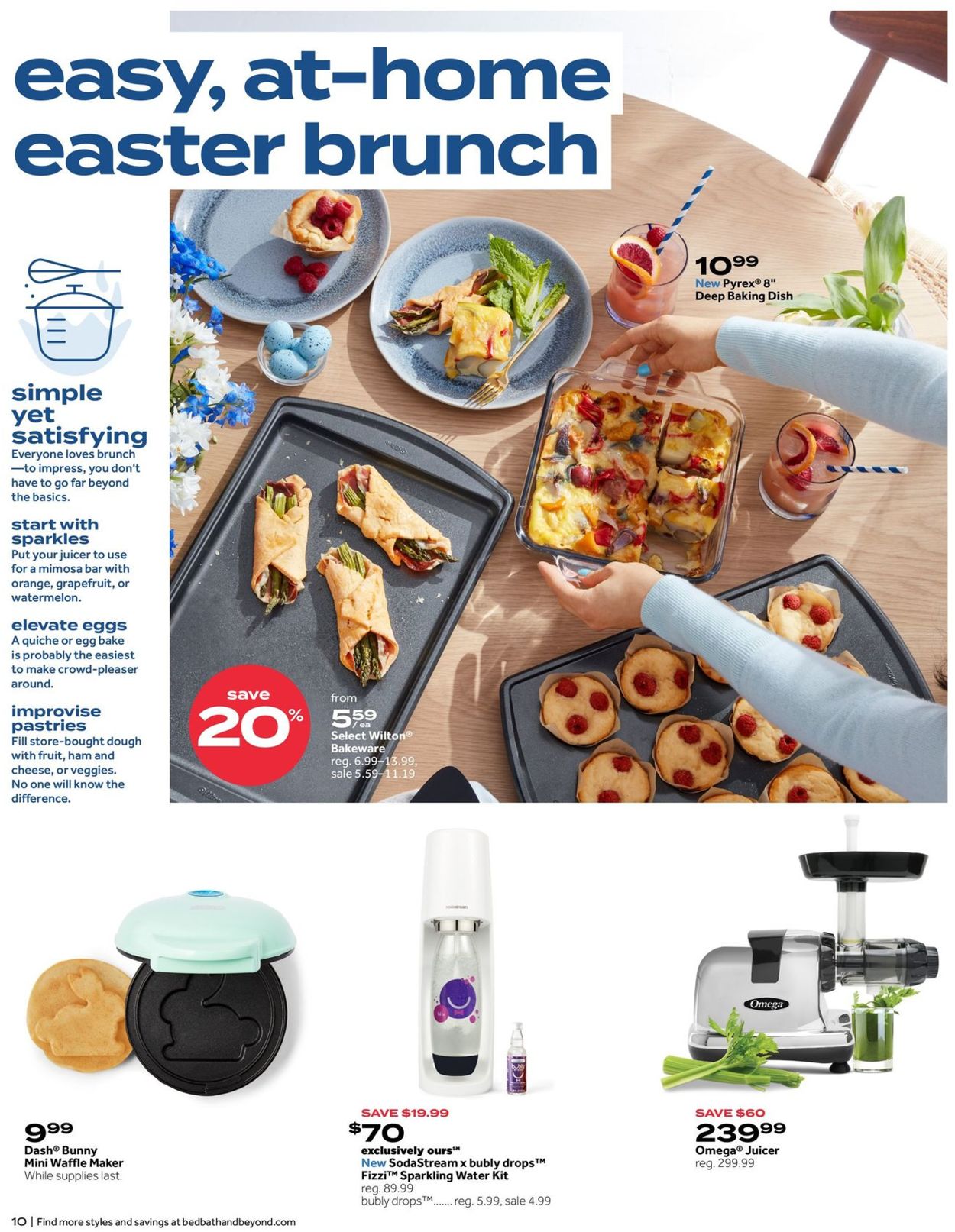 Catalogue Bed Bath and Beyond from 03/22/2021