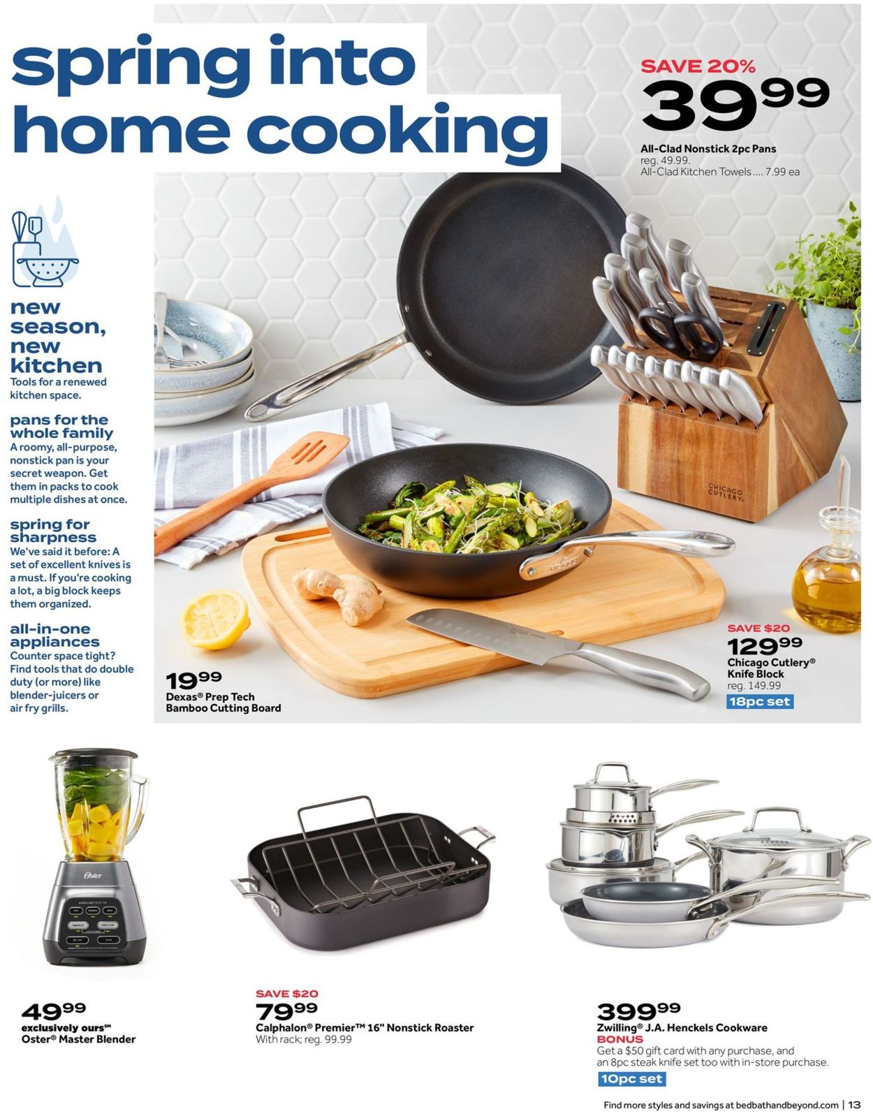 Catalogue Bed Bath and Beyond from 03/22/2021