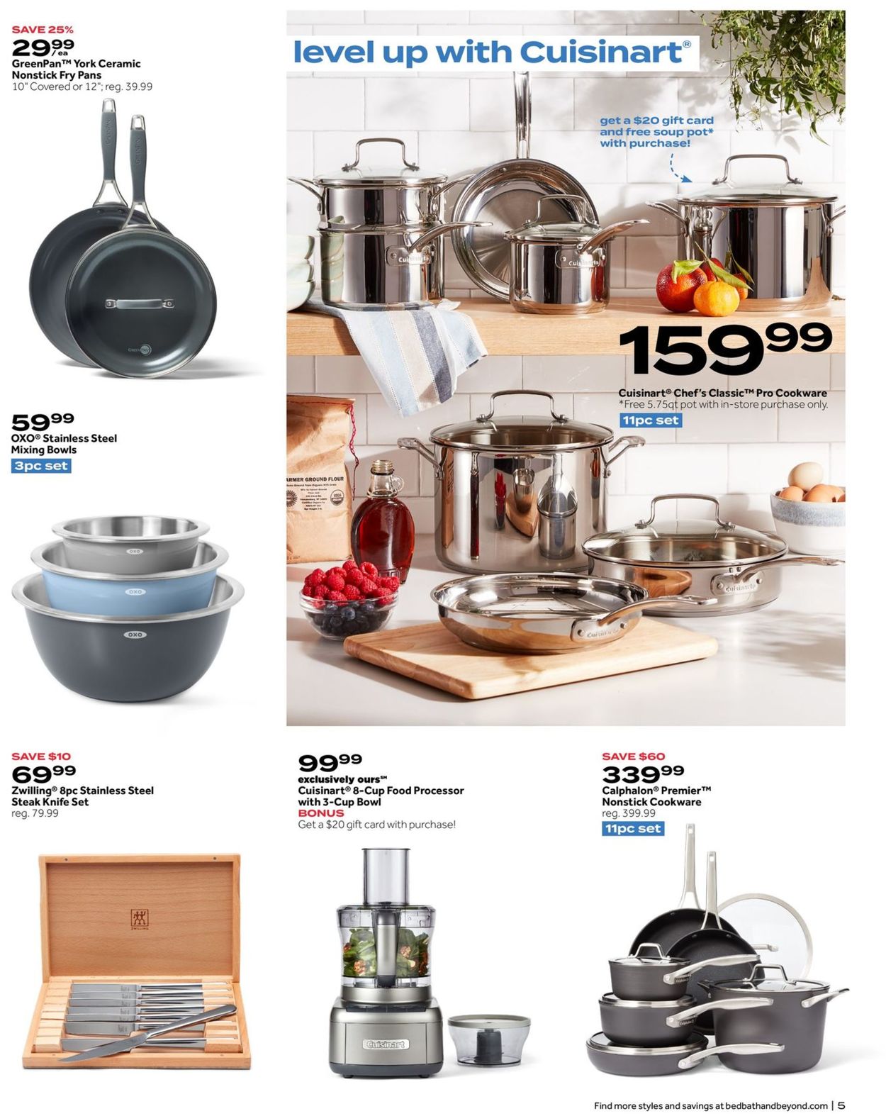 Catalogue Bed Bath and Beyond from 04/26/2021