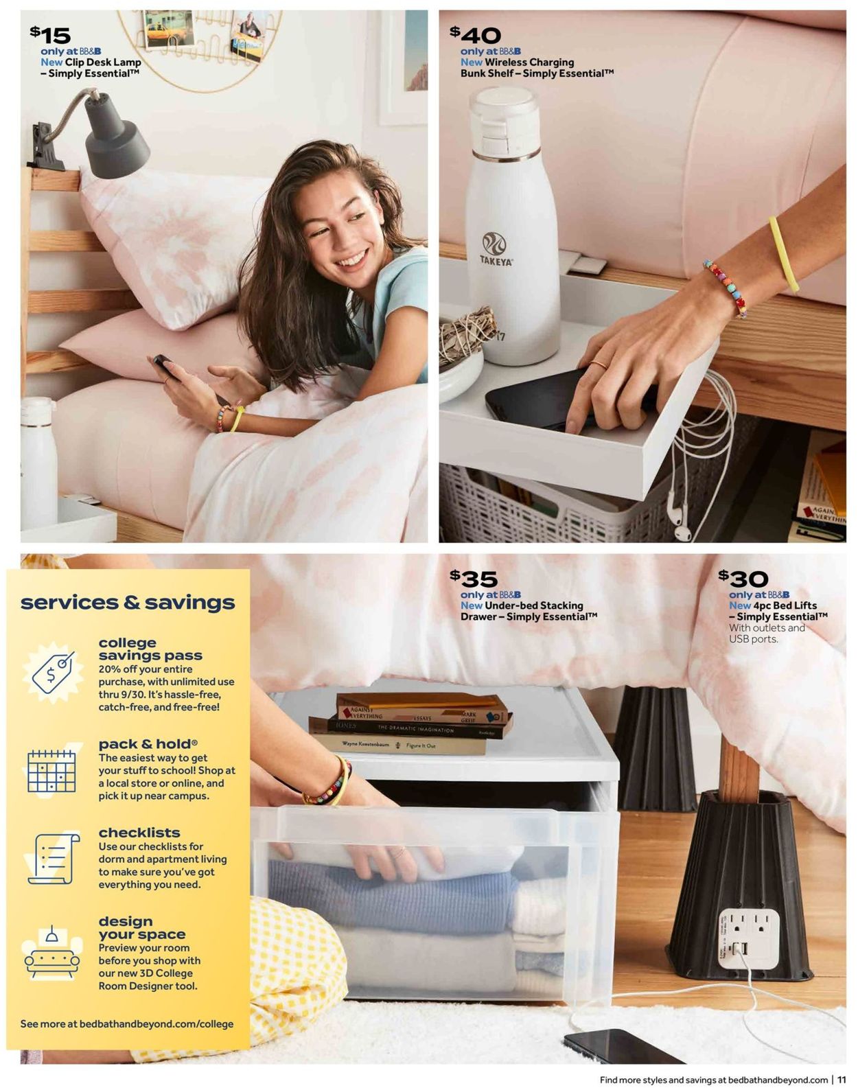 Catalogue Bed Bath and Beyond from 07/12/2021