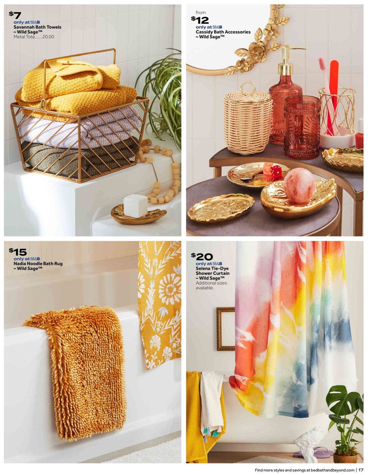 Catalogue Bed Bath and Beyond from 07/12/2021