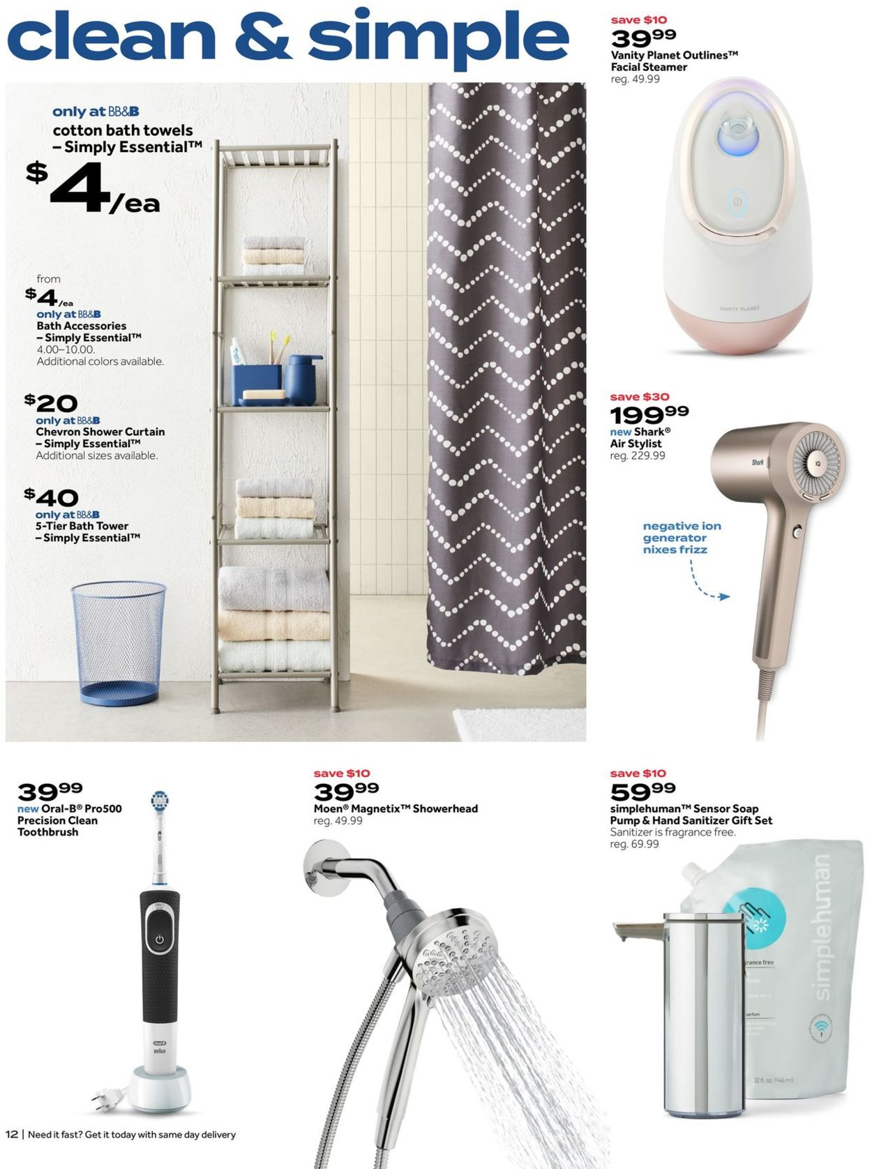 Catalogue Bed Bath and Beyond from 10/18/2021