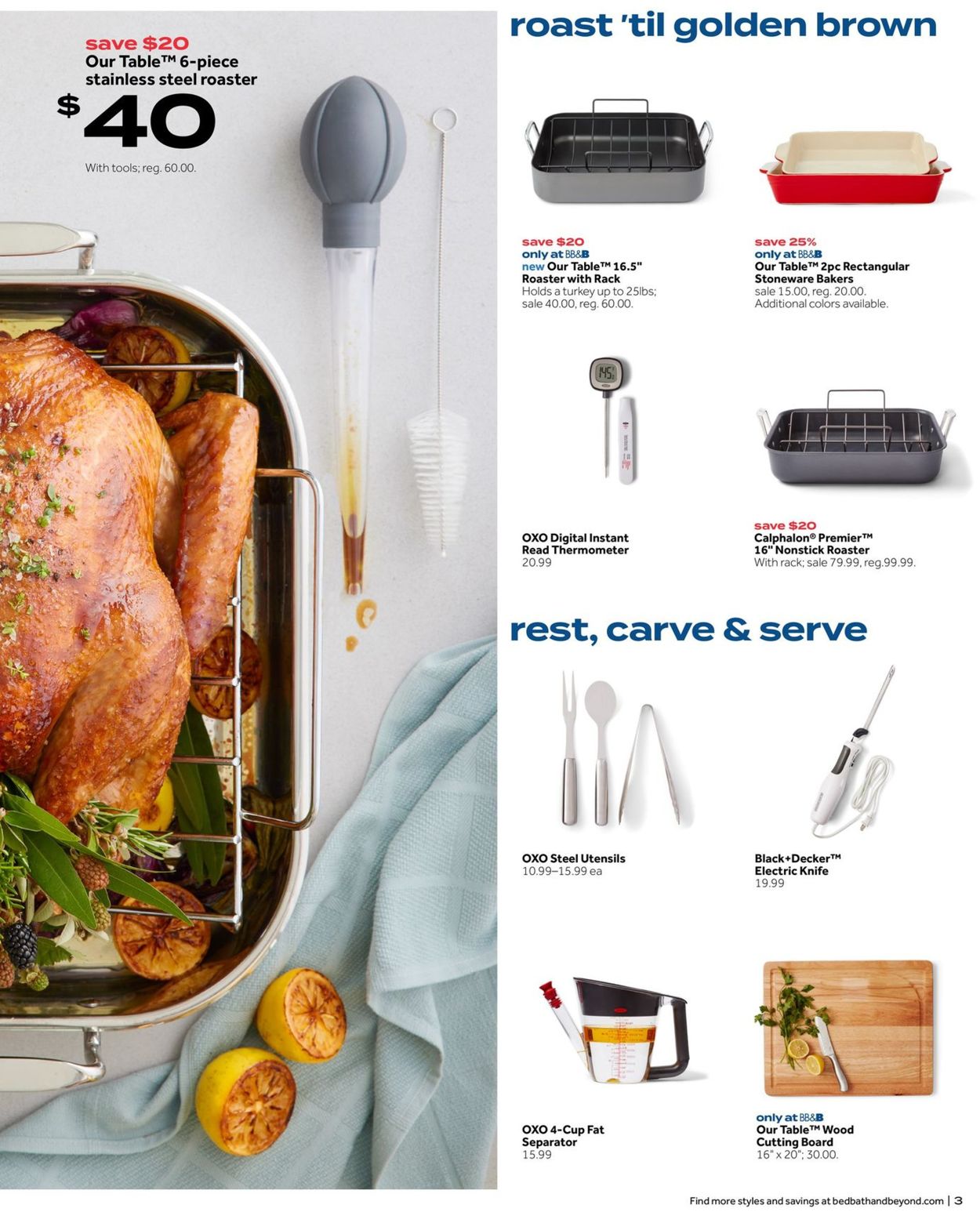 Catalogue Bed Bath and Beyond HOLIDAY 2021 from 11/01/2021