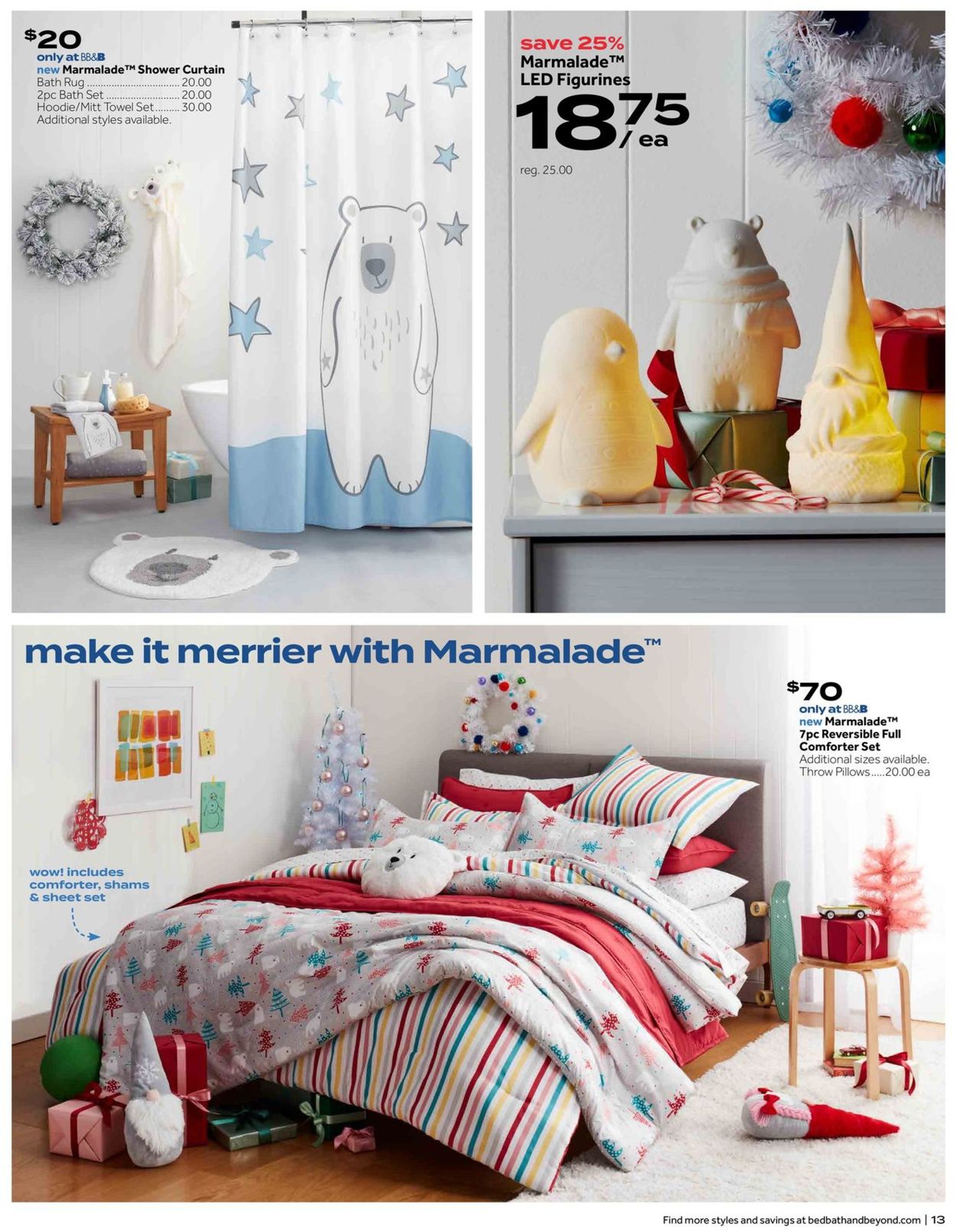 Catalogue Bed Bath and Beyond HOLIDAY 2021 from 11/15/2021