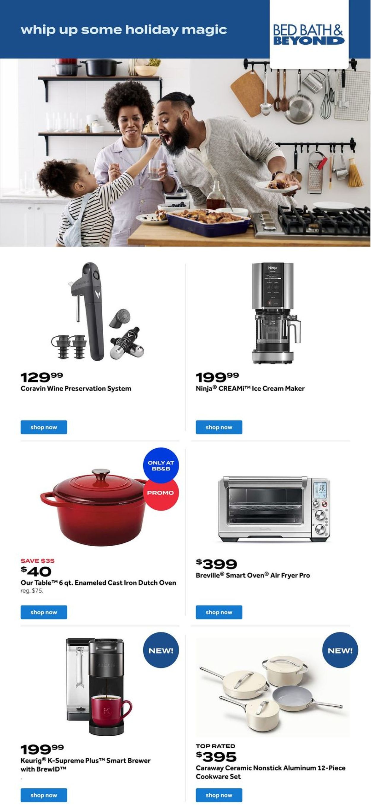 Catalogue Bed Bath and Beyond from 11/15/2021