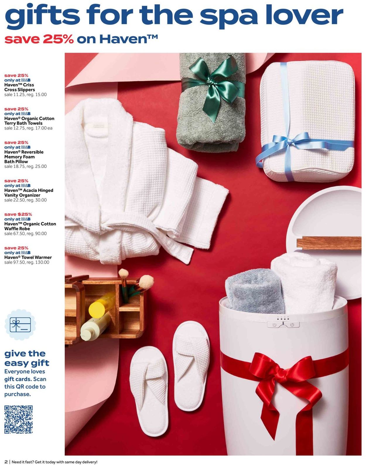 Catalogue Bed Bath and Beyond HOLIDAY 2021 from 11/30/2021