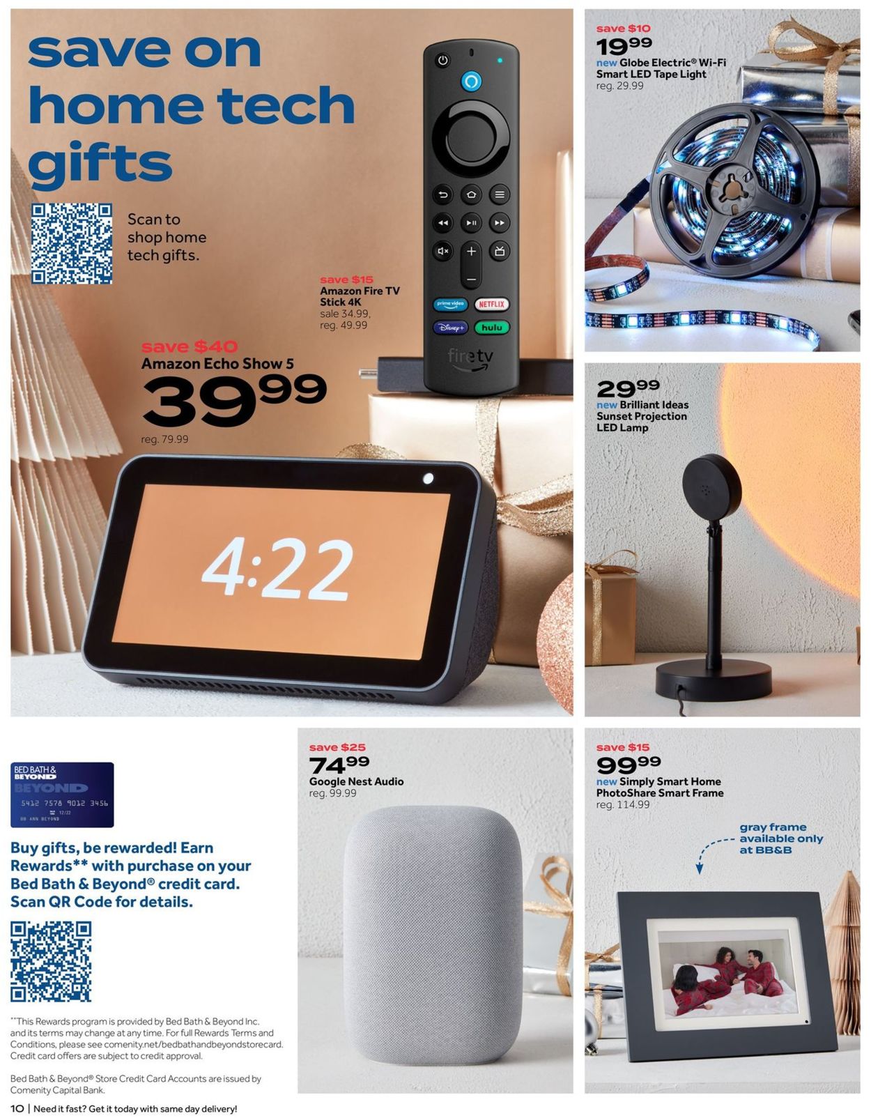 Catalogue Bed Bath and Beyond CHRISTMAS 2021 from 12/13/2021