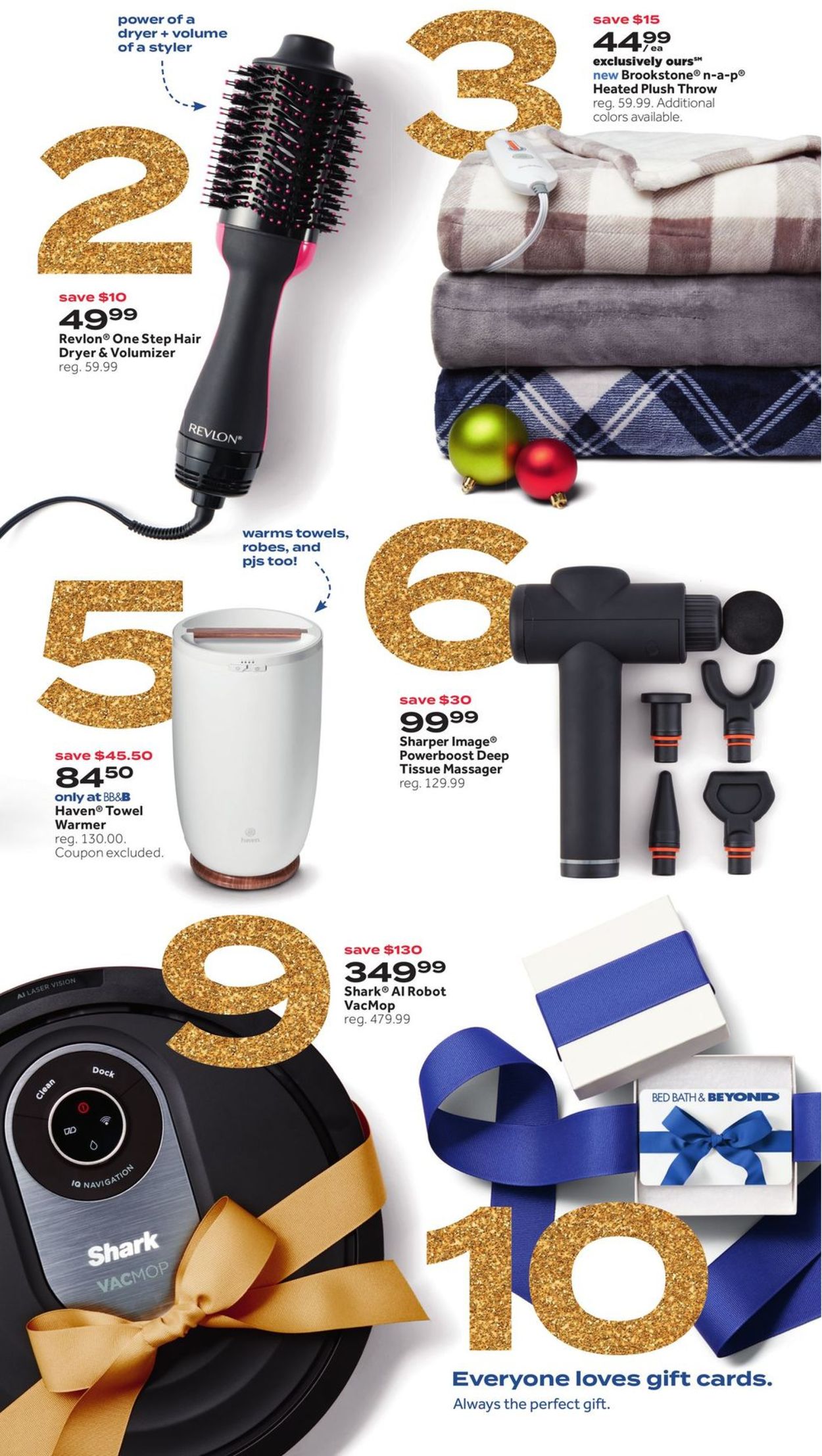 Catalogue Bed Bath and Beyond HOLIDAY 2021 from 12/13/2021