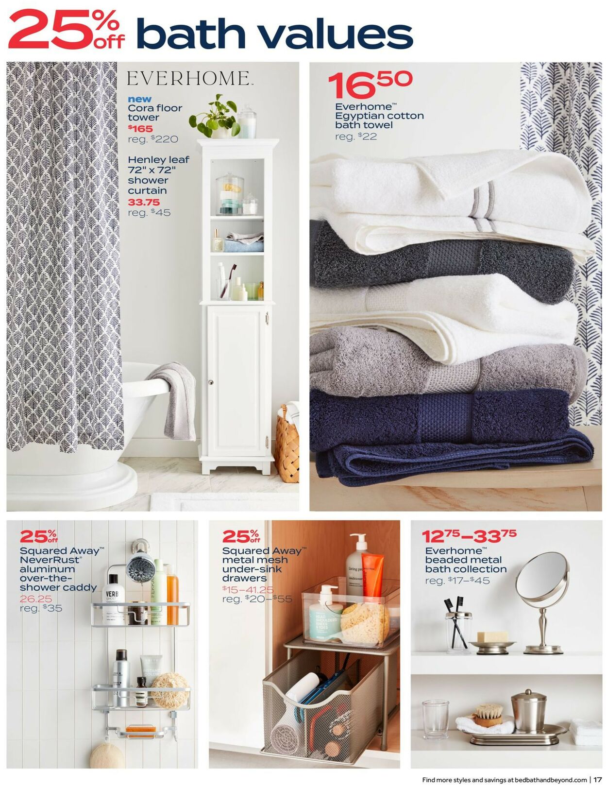 Catalogue Bed Bath and Beyond from 09/19/2022