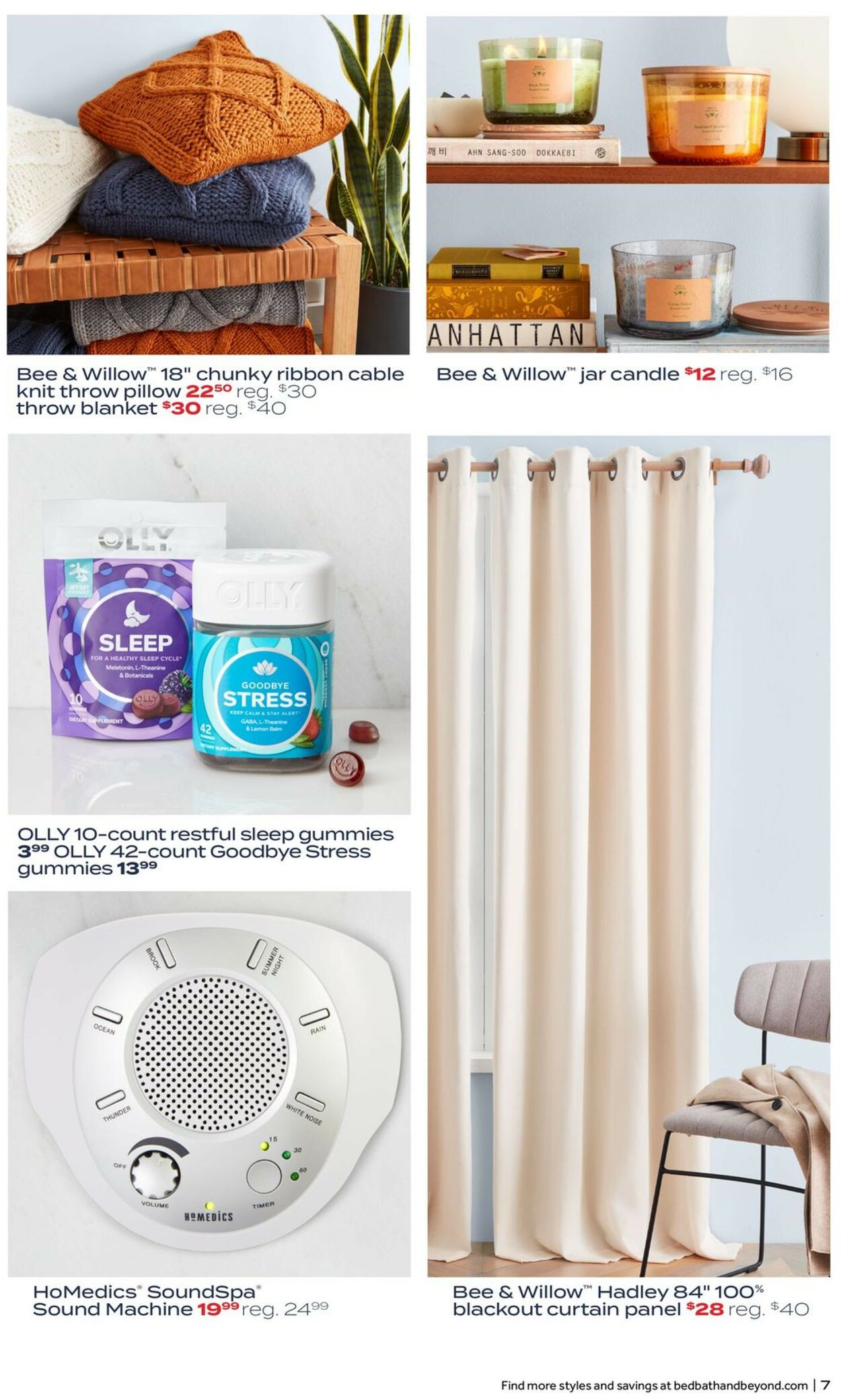 Catalogue Bed Bath and Beyond from 10/17/2022