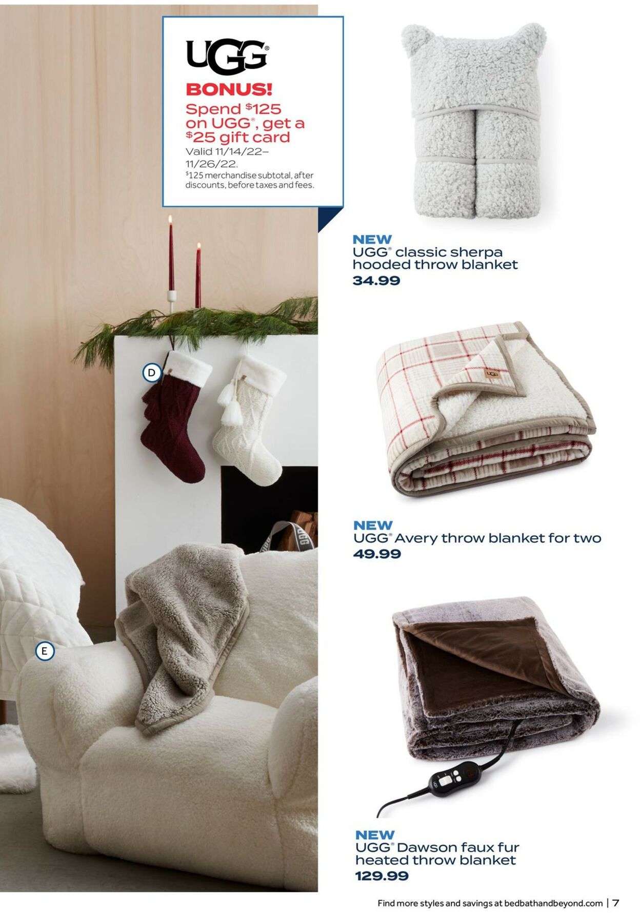 Catalogue Bed Bath and Beyond from 11/14/2022