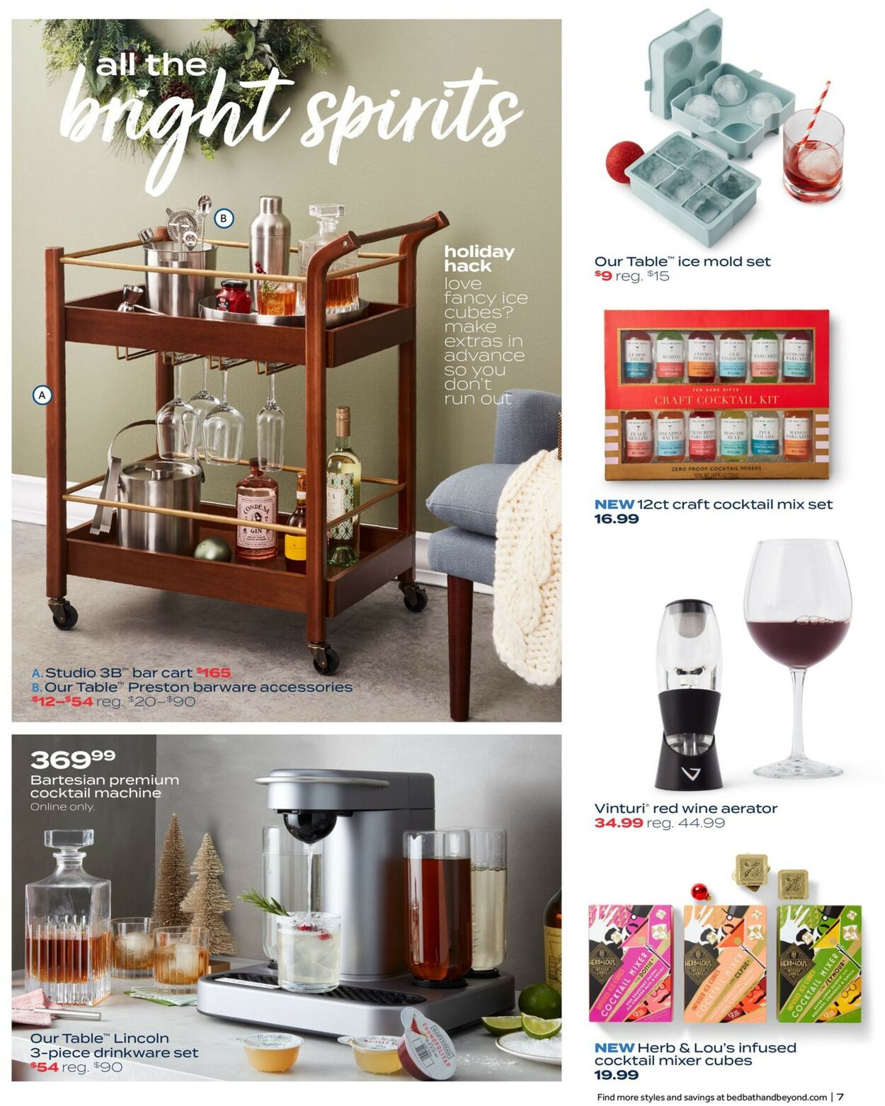 Catalogue Bed Bath and Beyond from 11/29/2022