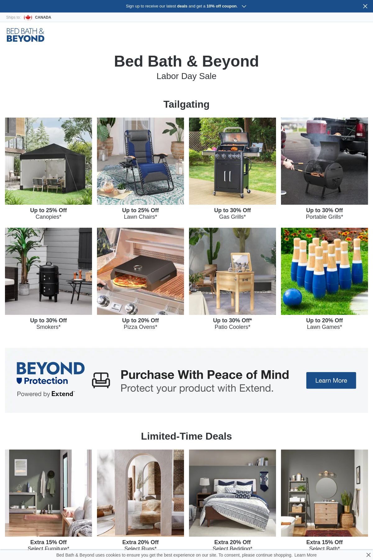 Catalogue Bed Bath and Beyond from 08/26/2024