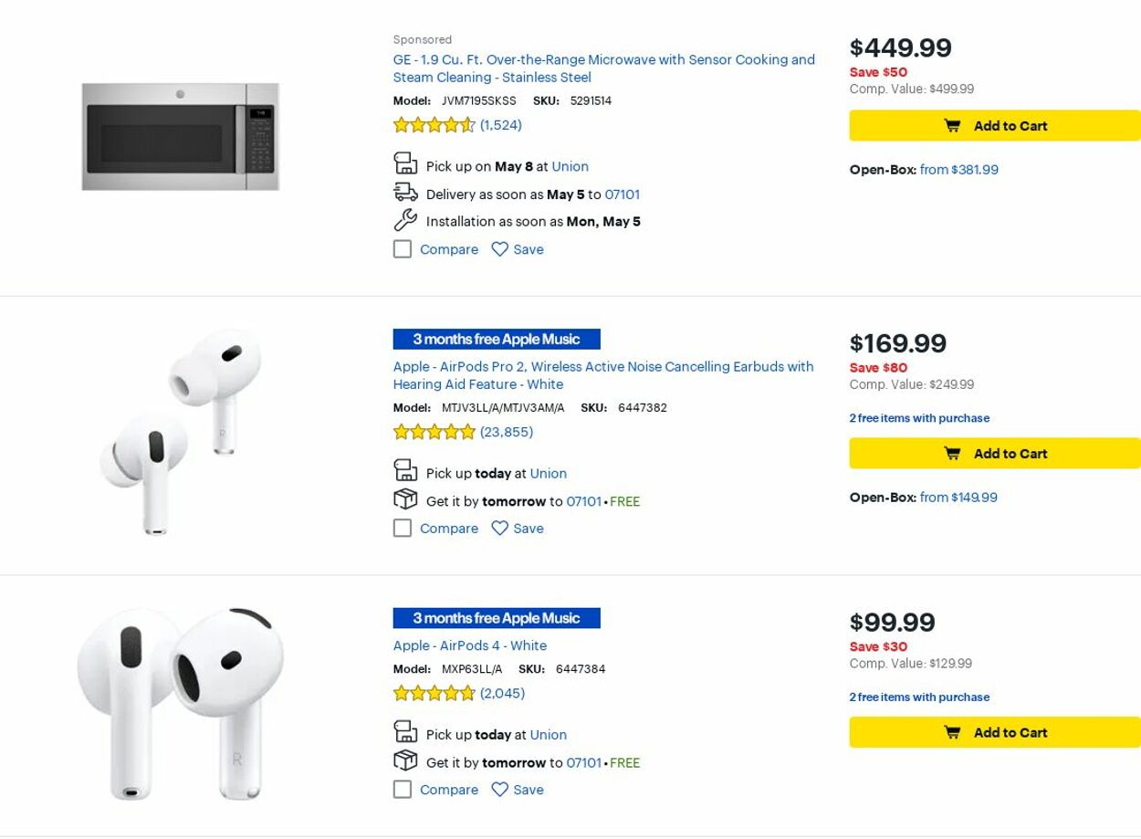 Catalogue Best Buy from 05/01/2025