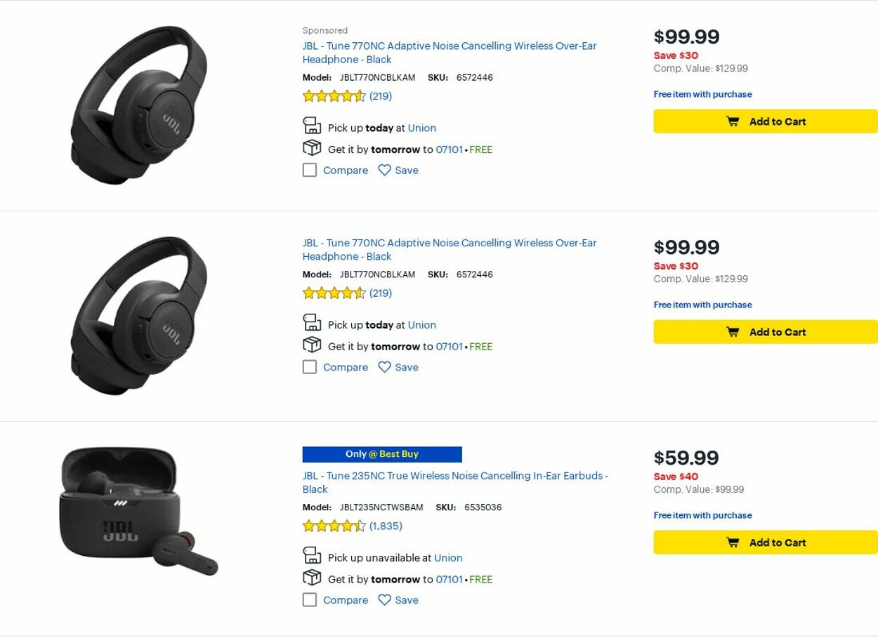 Catalogue Best Buy from 05/01/2025