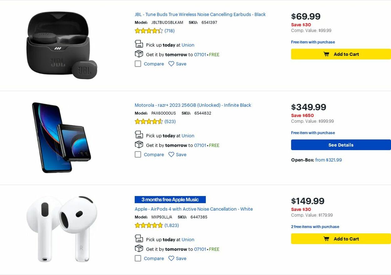 Catalogue Best Buy from 05/01/2025