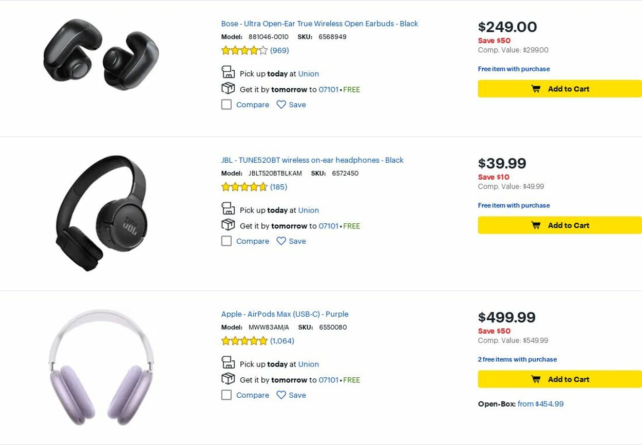 Catalogue Best Buy from 05/01/2025