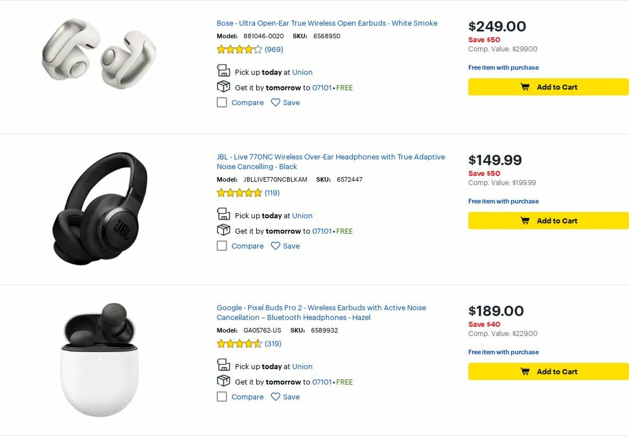 Catalogue Best Buy from 05/01/2025