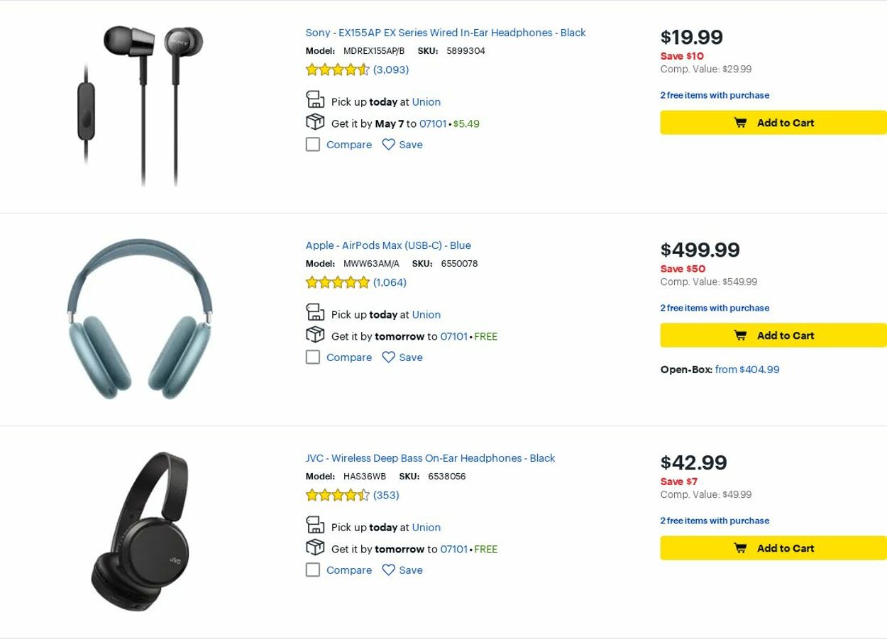 Catalogue Best Buy from 05/01/2025