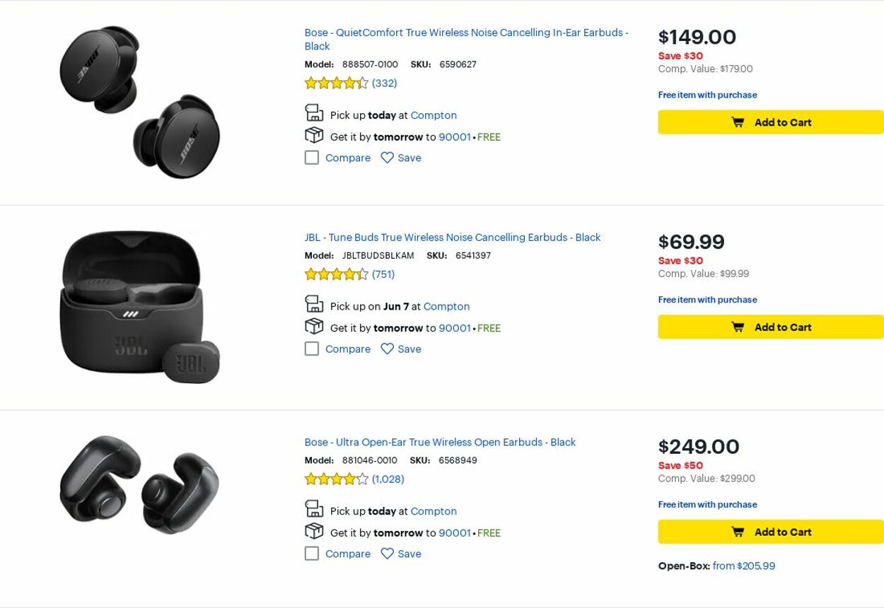 Catalogue Best Buy from 06/01/2025